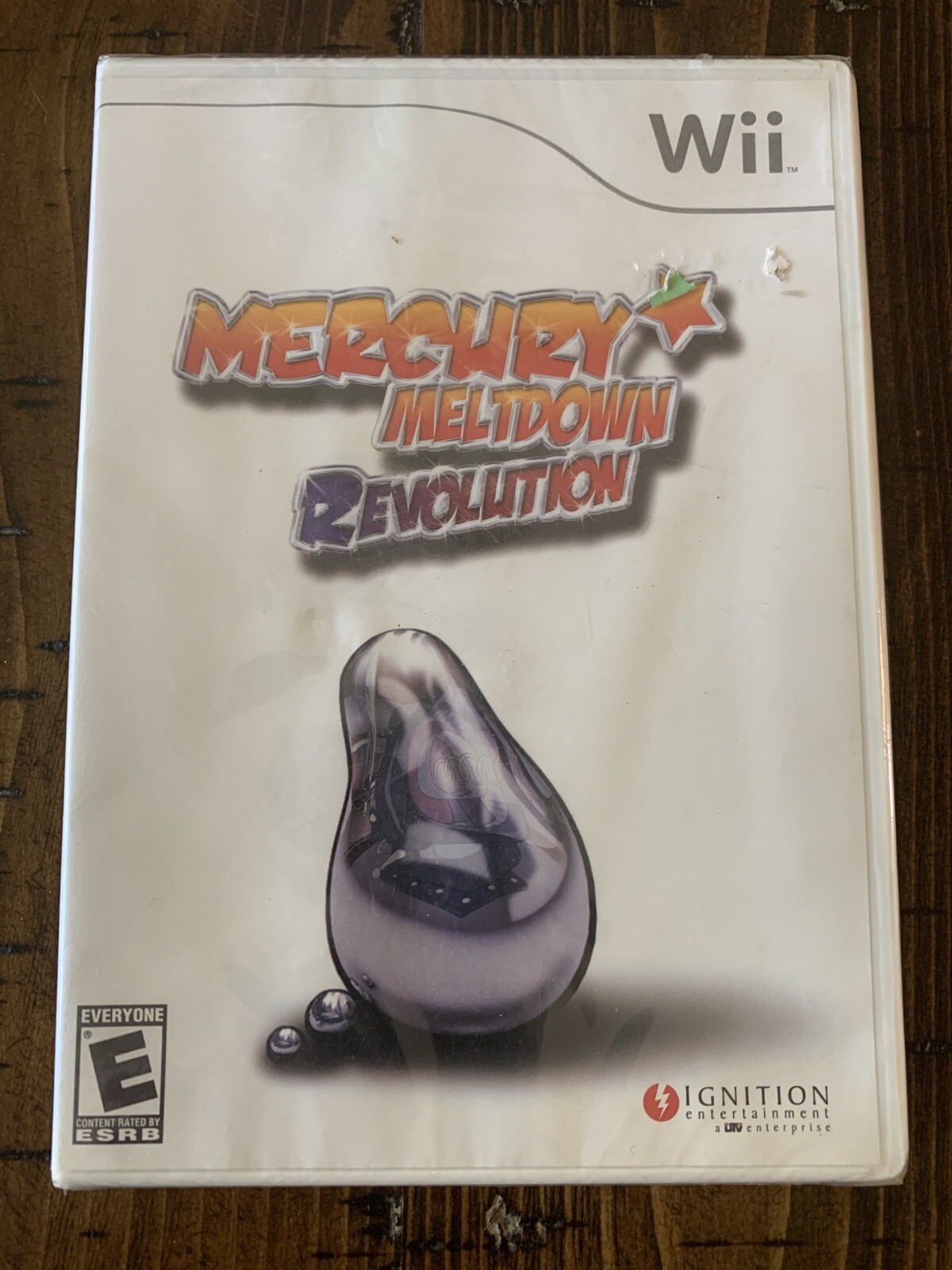 Brand New Factory Sealed Nintendo Wii Game Mercury Meltdown Revolution