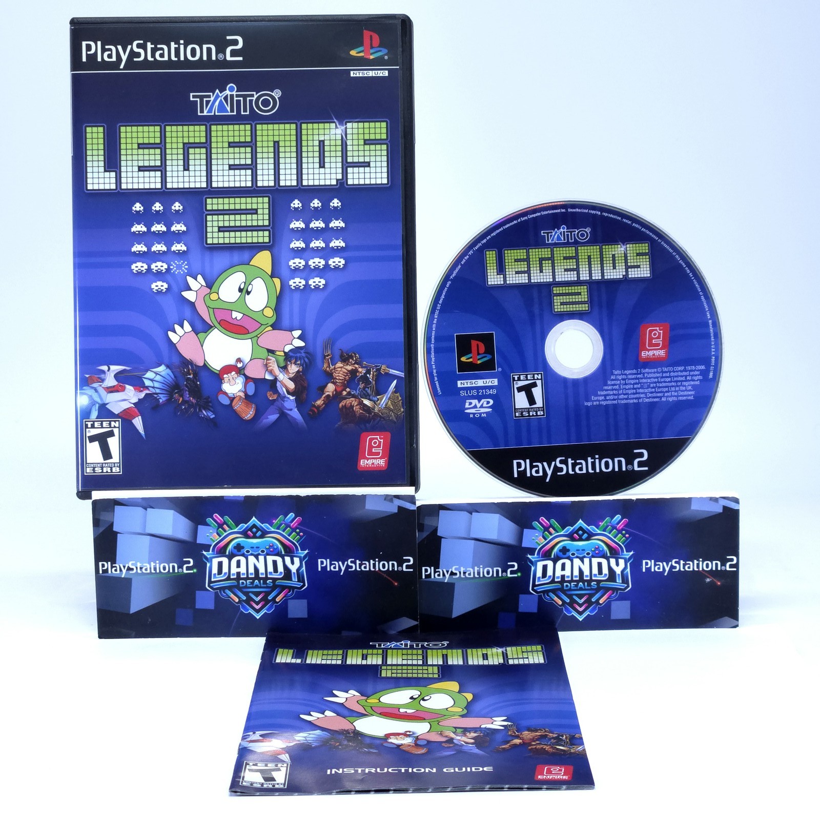 Taito Legends 2 PS2 CIB W/ Manual – PlayStation 2