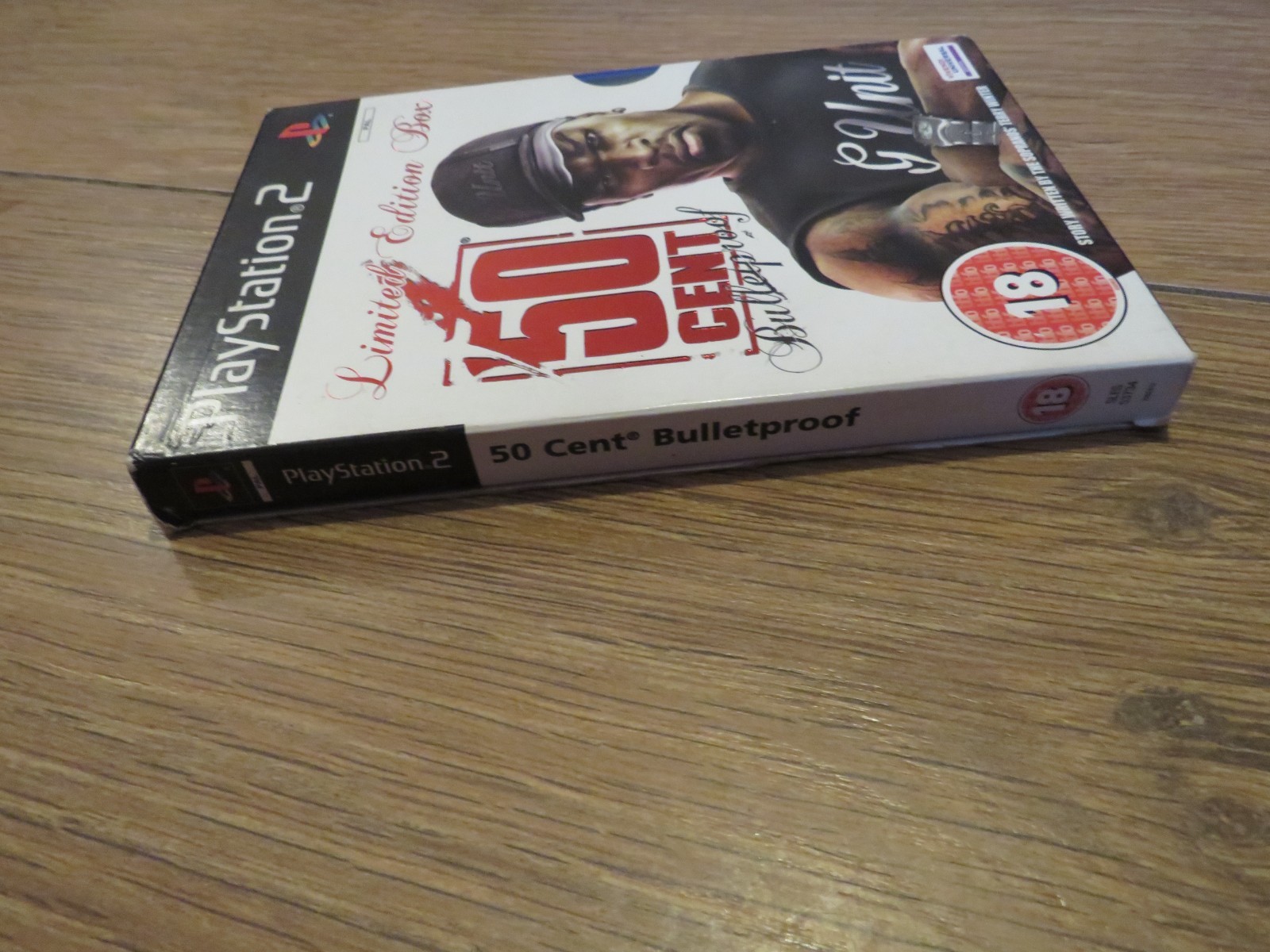 50 Cent Bulletproof PS2 Limited Edition Box