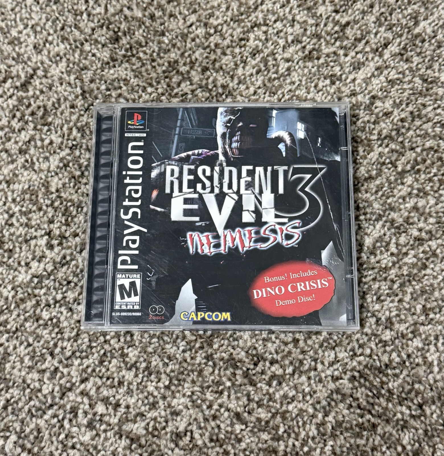 Resident Evil 3: Nemesis PS1 PlayStation 1 Complete CIB Manual Authentic