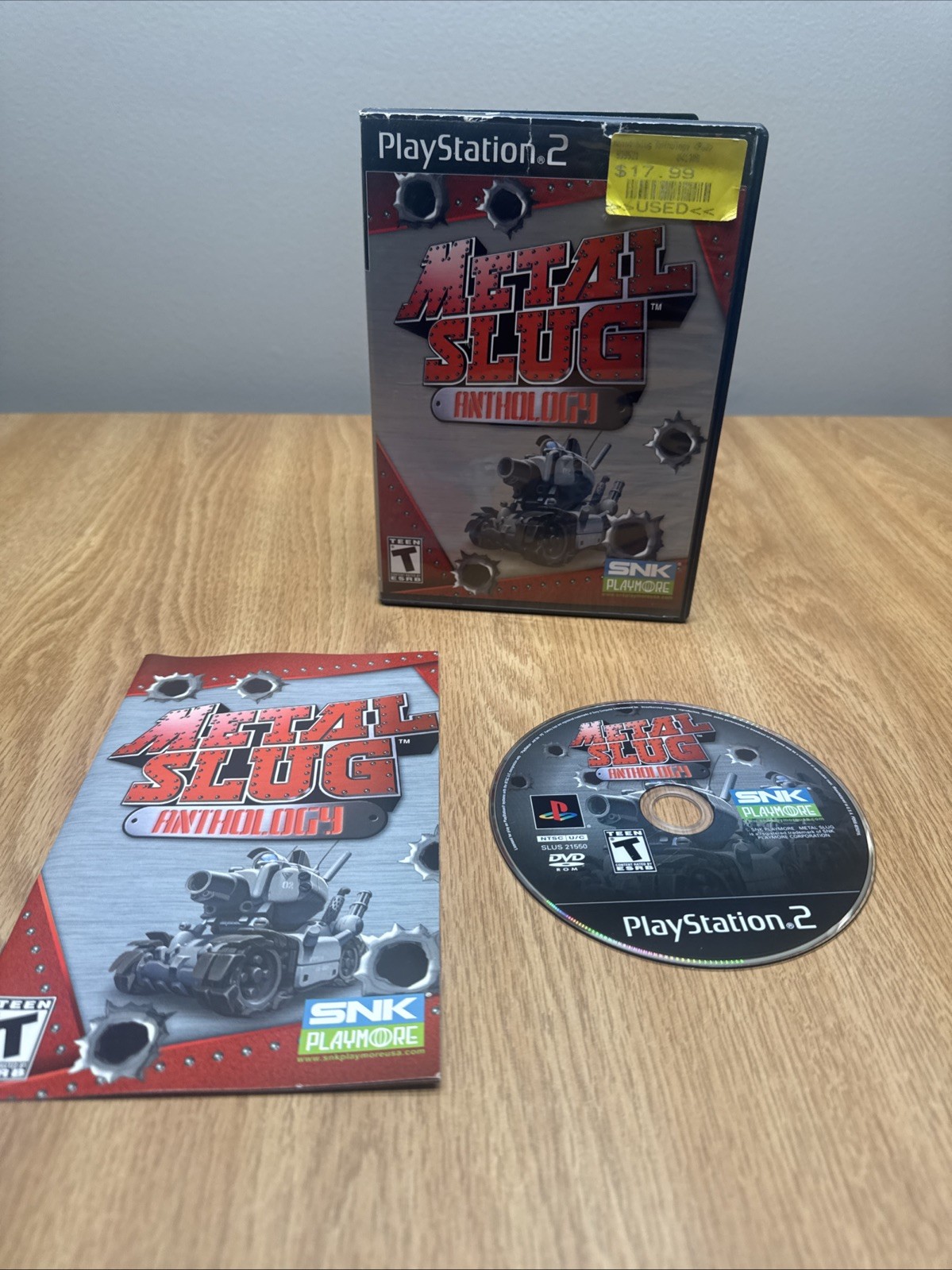 Metal Slug Anthology (Sony PlayStation 2, 2007)
