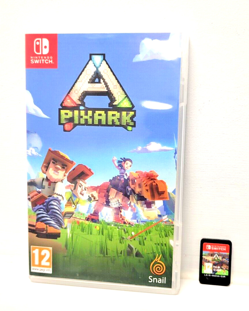 Pixark Nintendo Switch Dinosaur Game Pixels Children Kids Cartridge Version