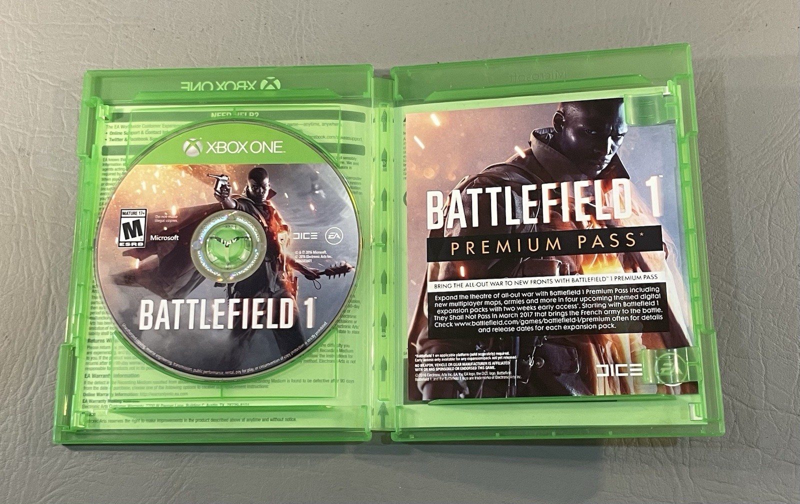 Microsoft Xbox 1-Games:GFAuto,Fifa15,NHL16,Madden,Battlefield1,CallofDuty,Thief