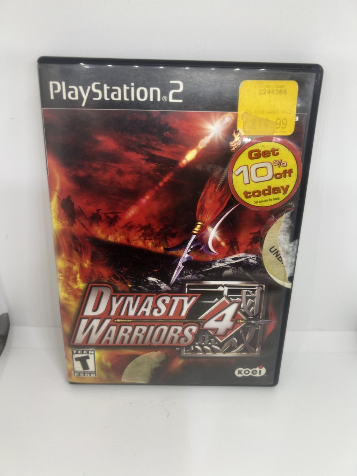 Dynasty Warriors 4 (Sony PlayStation 2, 2003)