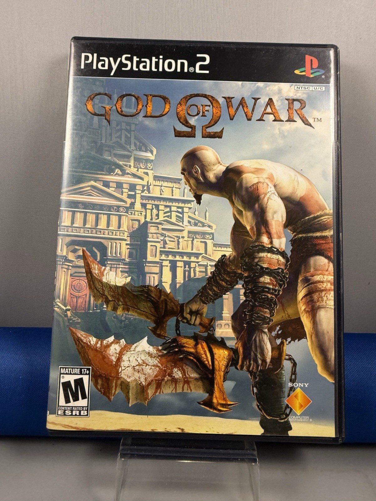 God of War (Sony PlayStation 2, 2005) – Black Label – Authentic Original Case