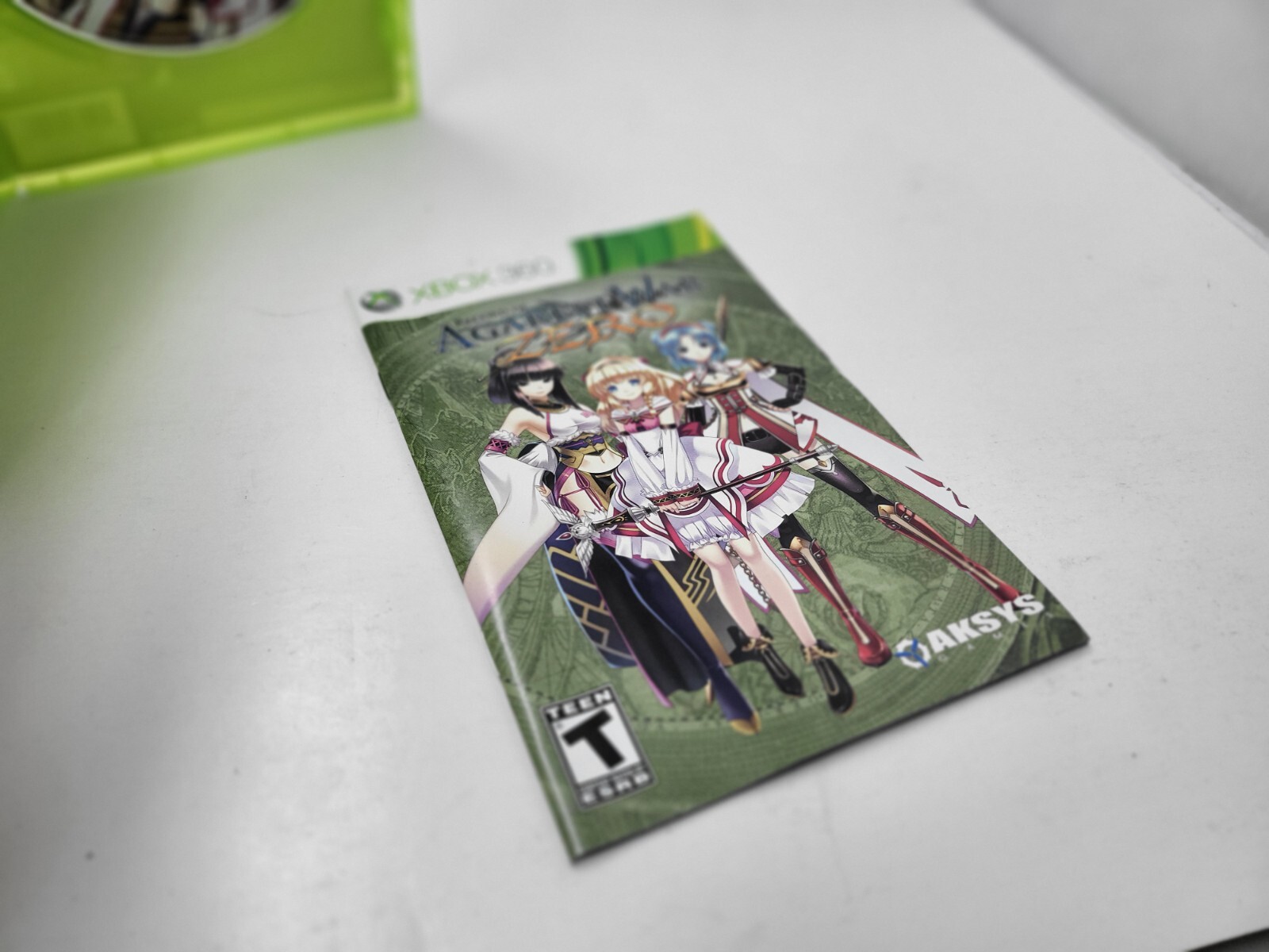 MINT RECORD OF AGAREST WAR ZERO RPG AWESOME ROLE PLAYING GAME FOR XBOX 360