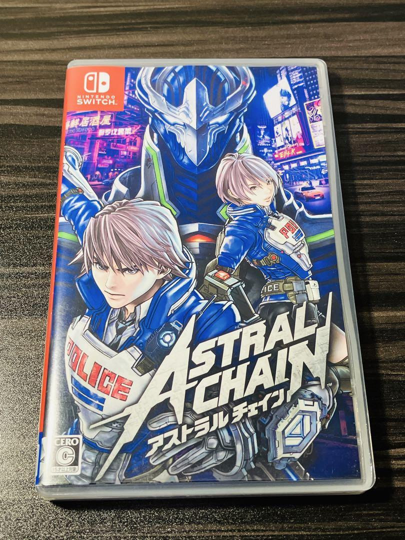 Astral Chain Nintendo Switch With Box From JAPAN