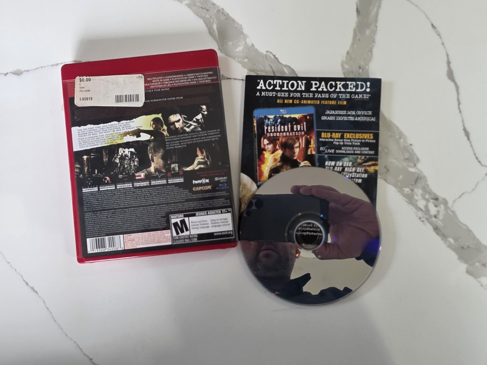 Resident Evil 5 PS3 PlayStation 3 Complete CIB Tested