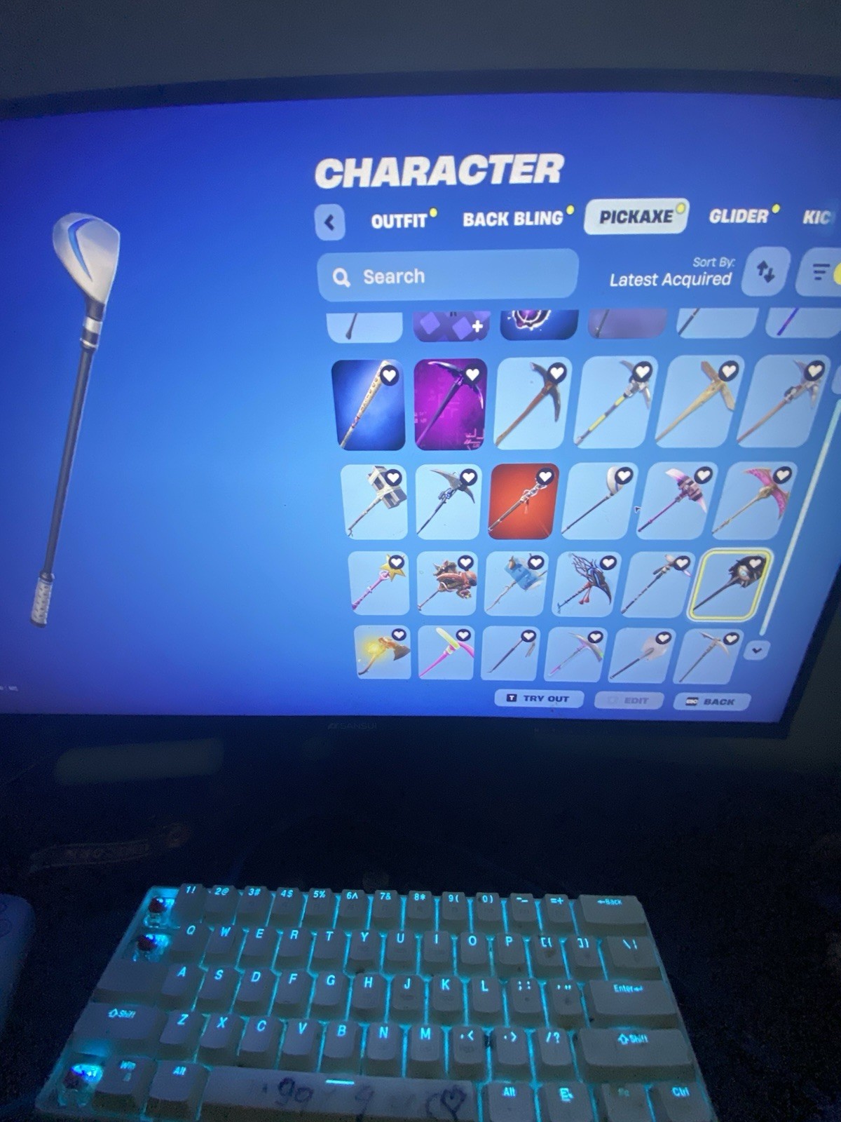 GLOW+Blue Team Leade+Worldcup+Gold Midas+OG STW