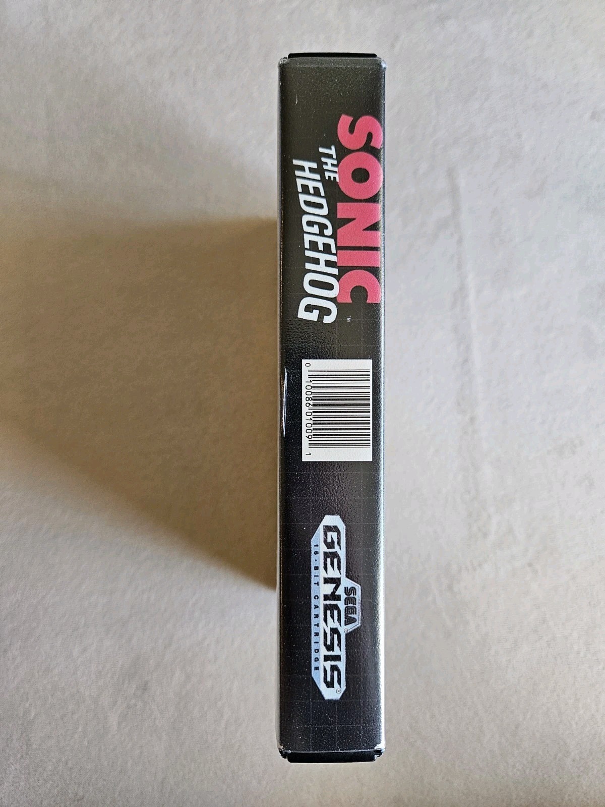 SONIC THE HEDGEHOG ESRB BARCODE K-A VARIANT SEGA GENESIS 100% COMPLETE IN BOX