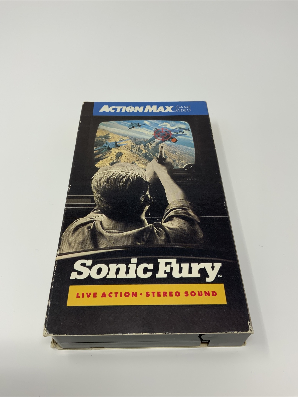 Sonic Fury (VHS Action Max Game Video, 1987) Live Action Worlds of Wonder