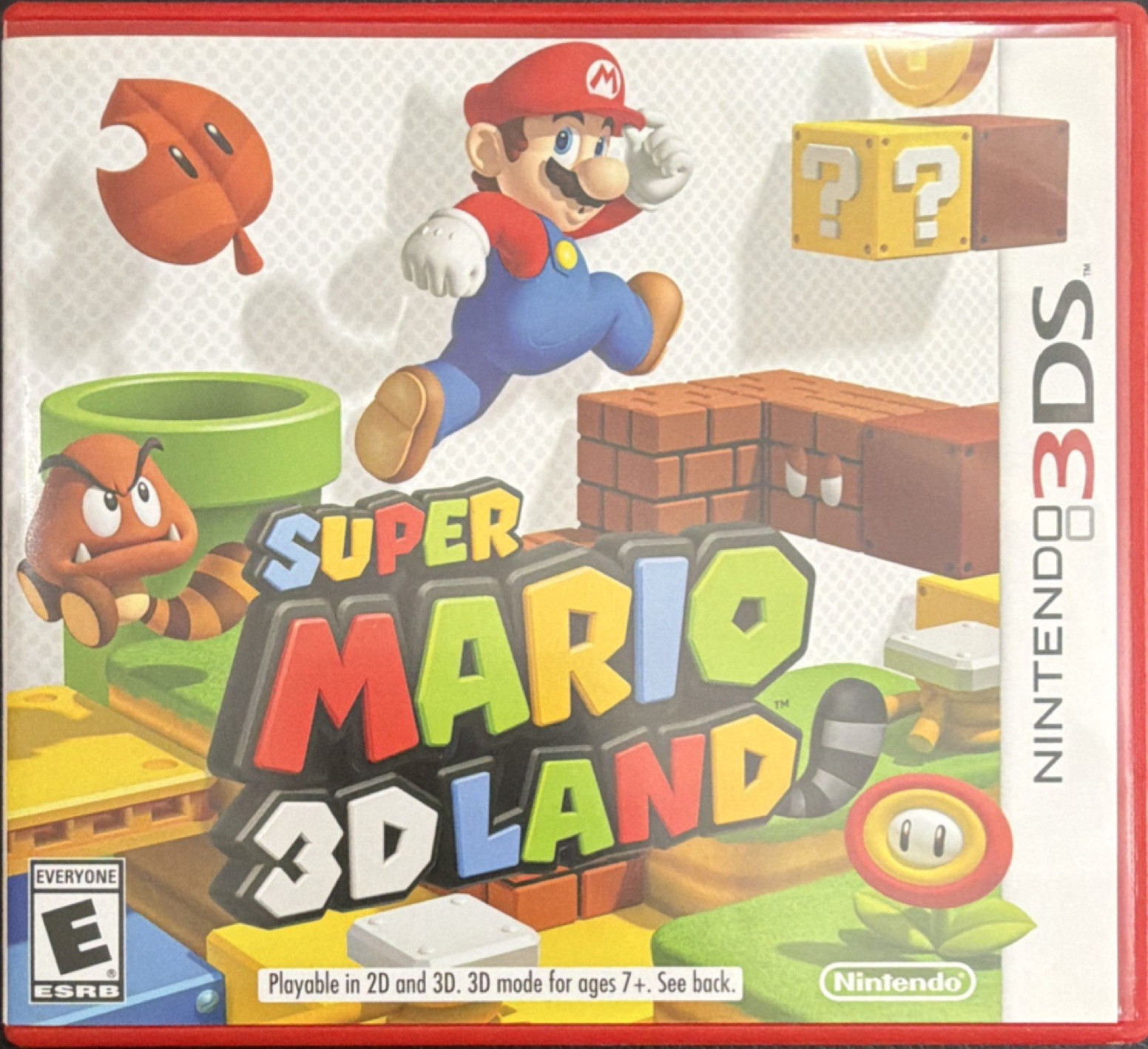 Nintendo Super Mario 3D Land Platformer for Nintendo 3DS