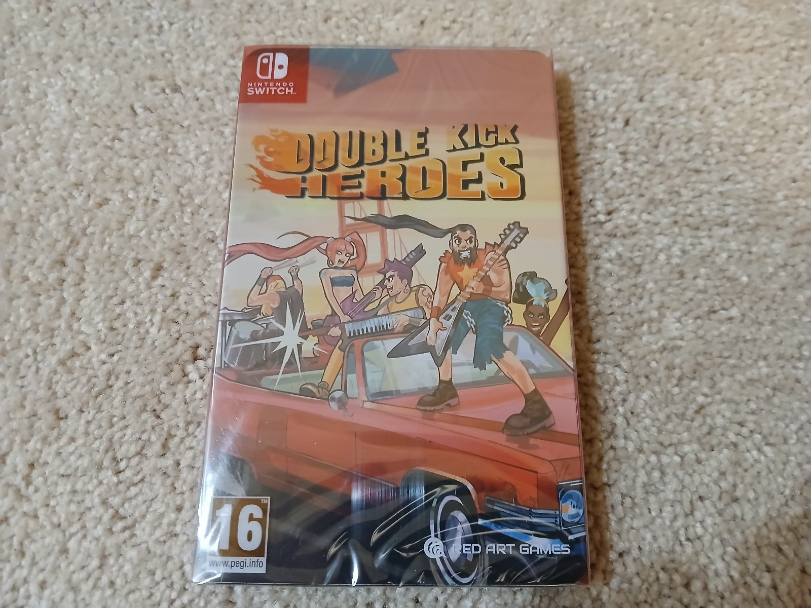 Nintendo Switch: Double Kick Heroes Steelbook Edition (NEW / Red Art Games)