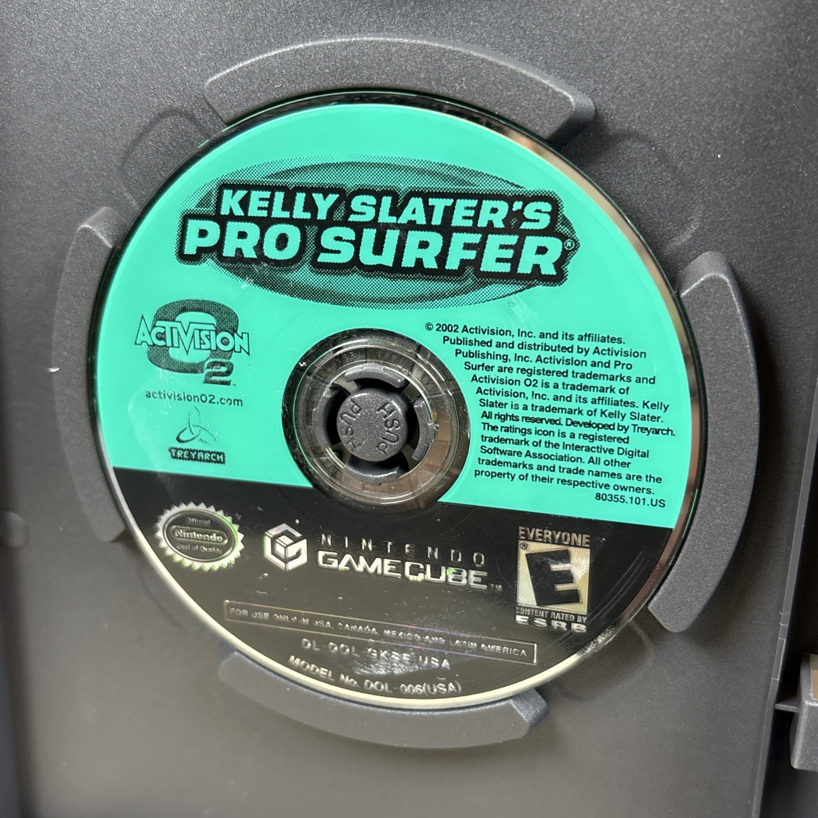 Nintendo GameCube – Kelly Slater’s Pro Surfer – No Manual – Refurbished, VG