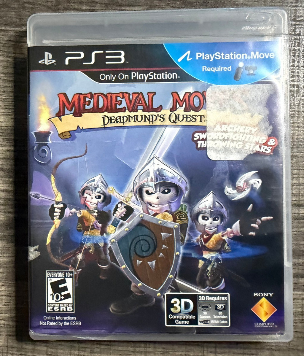 Medieval Moves: Deadmund’s Quest – Sony Playstation 3 PS3 – Acceptable Condition