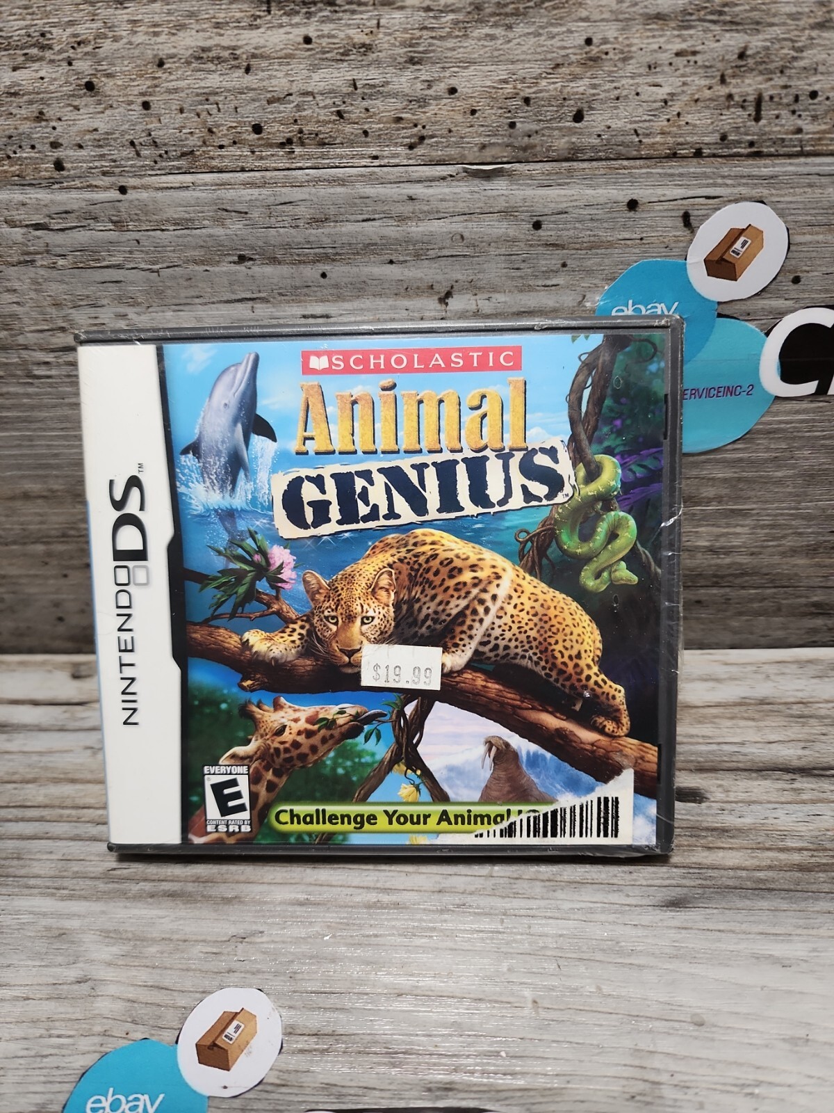 Animal Genius for Nintendo DS Complete Fun Learning Nature Kids Educational