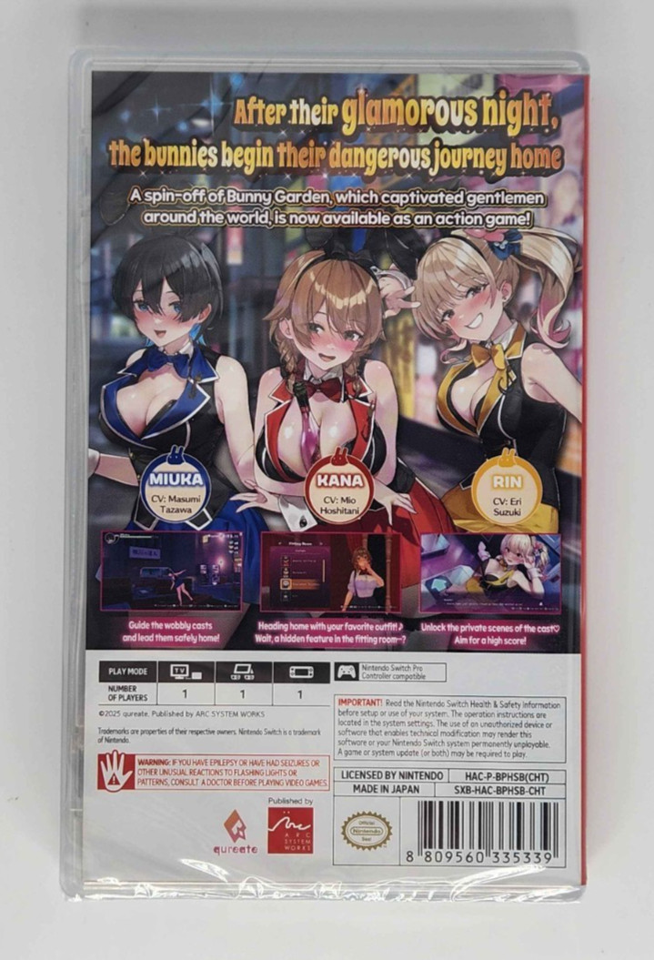Merry Bunny Garden (ENGLISH / ASIA) (Nintendo Switch) NEW