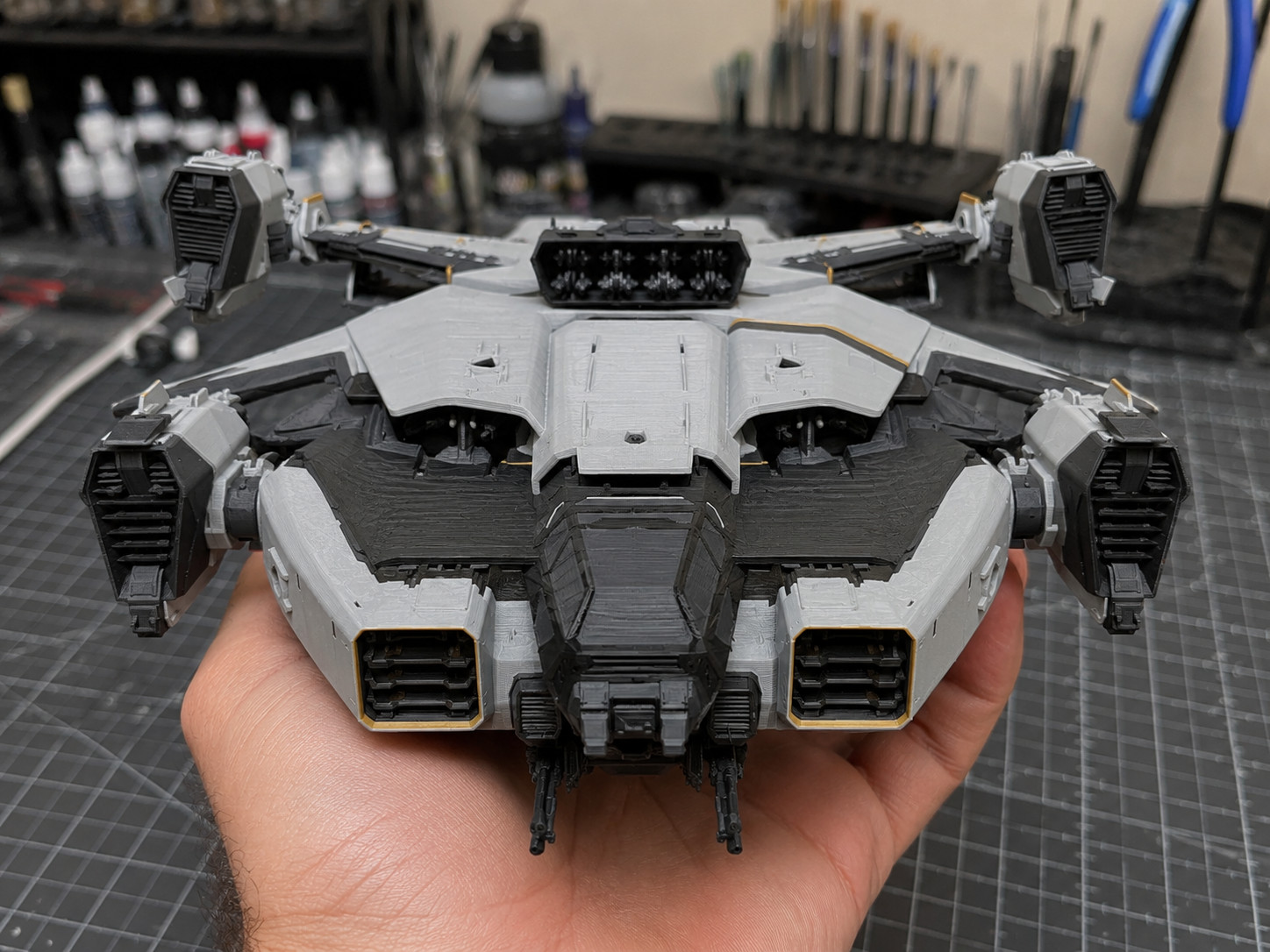 Star Citizen Anvil Asgard Handmade 3D Printed Collector Model 24cm