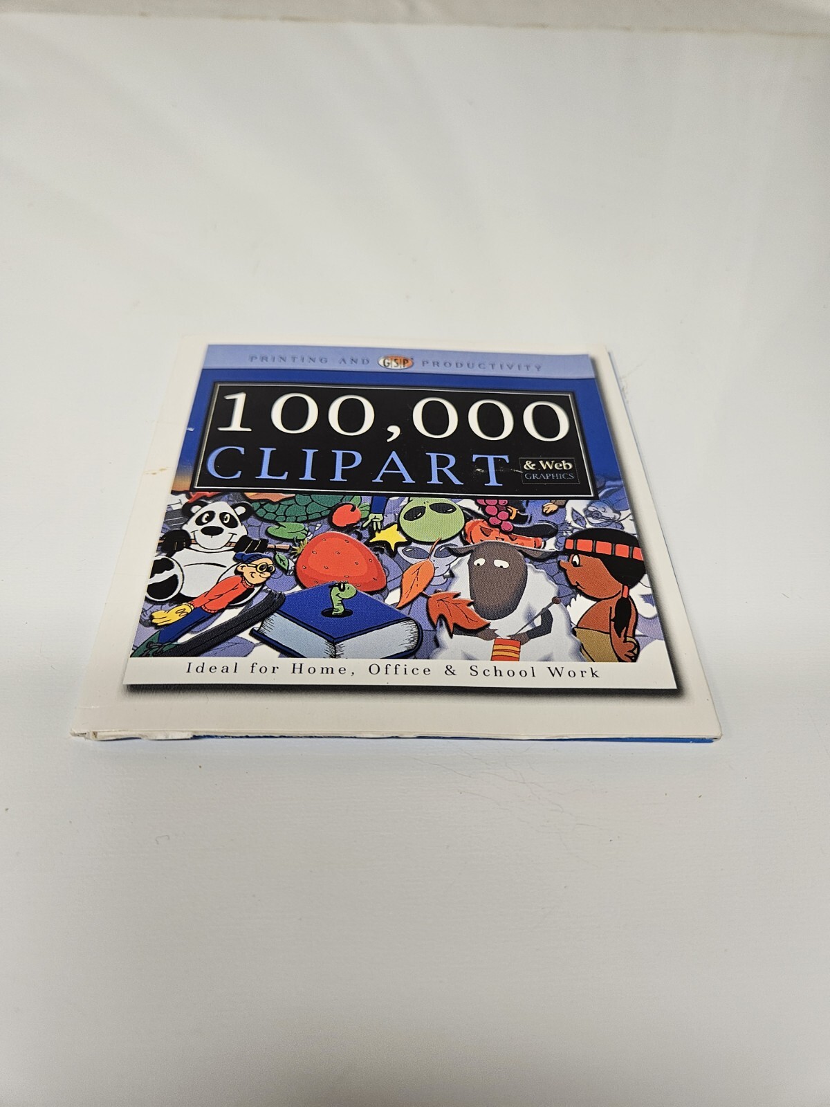 Vintage GSP Computer PC CD-ROM 100,000 Clip Art & Web Graphics
