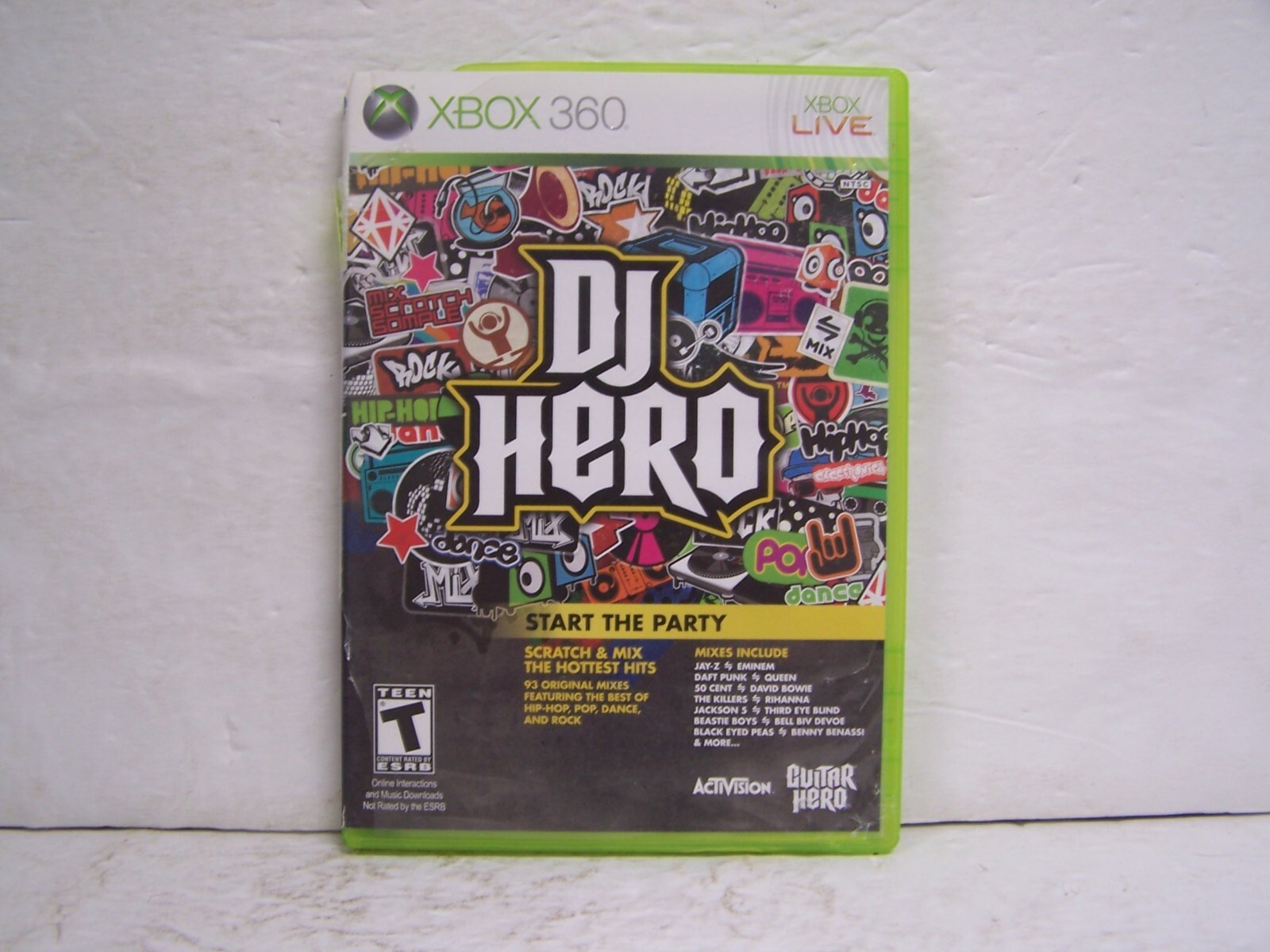 DJ Hero Stand Alone Software Xbox 360 For Xbox 360 Music Game Only
