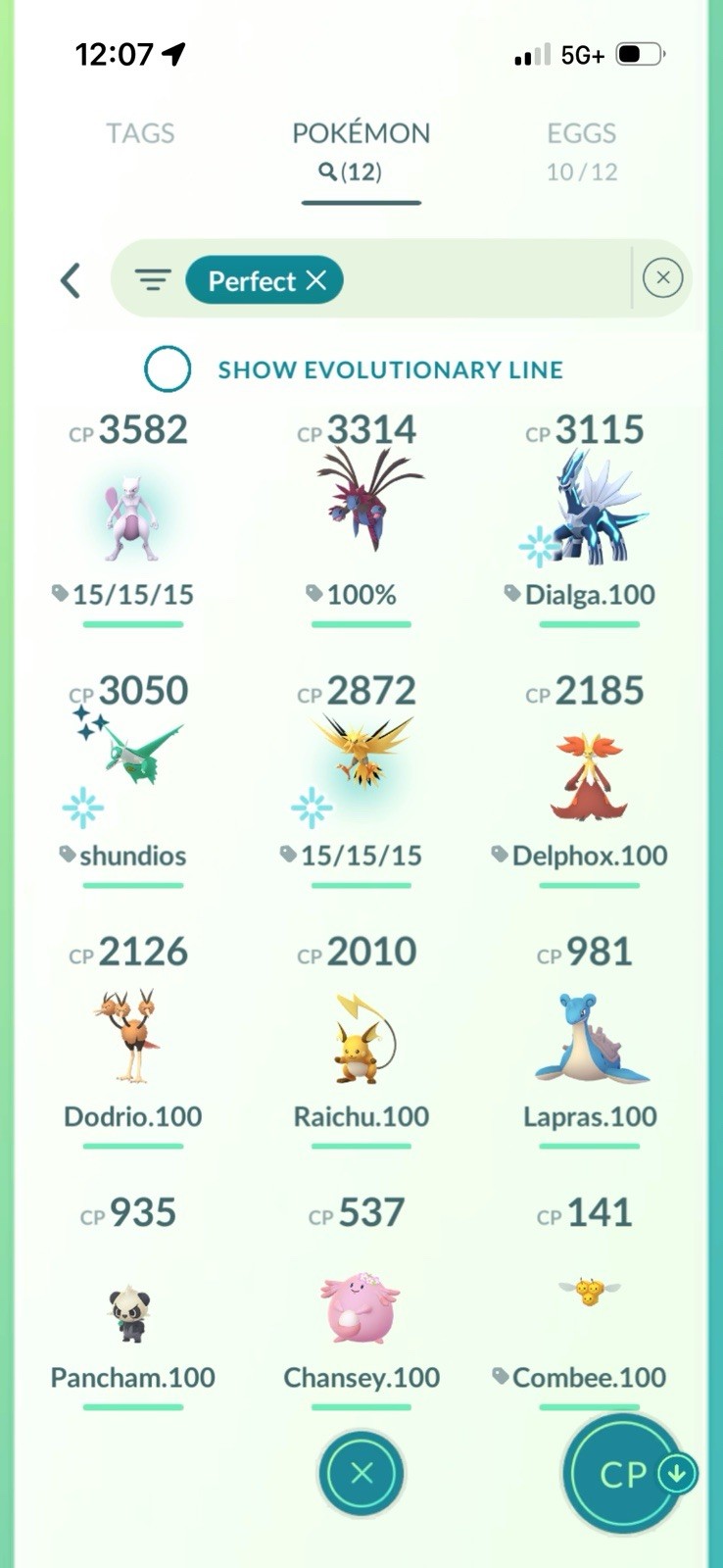 Pokémon GO Shiny Pokémon List Screenshots Pikachu Rotom Mewtwo Android iOS