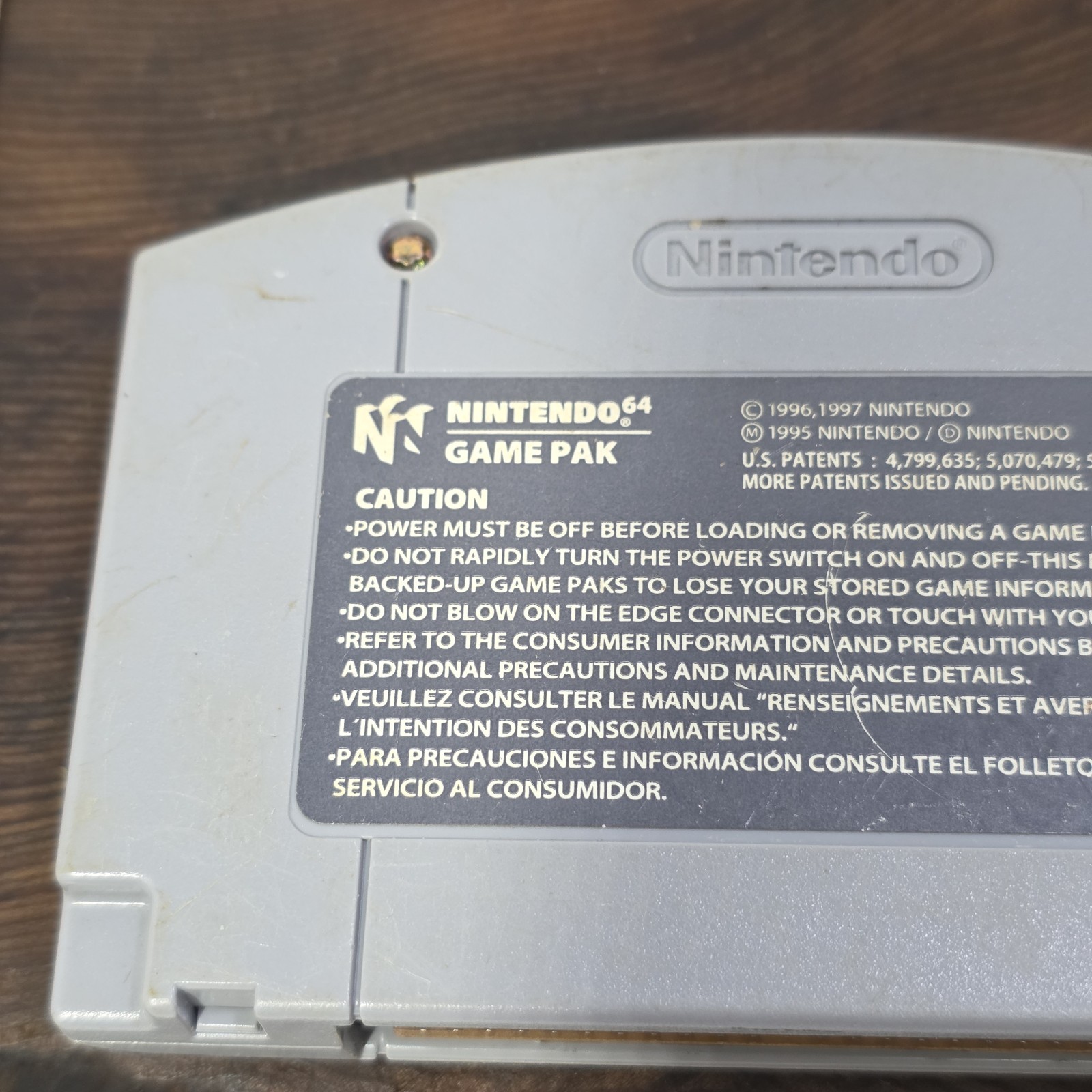 Nintendo 64 N64 Starfox 64 Cartridge Only 1997 Original Authentic With Manual