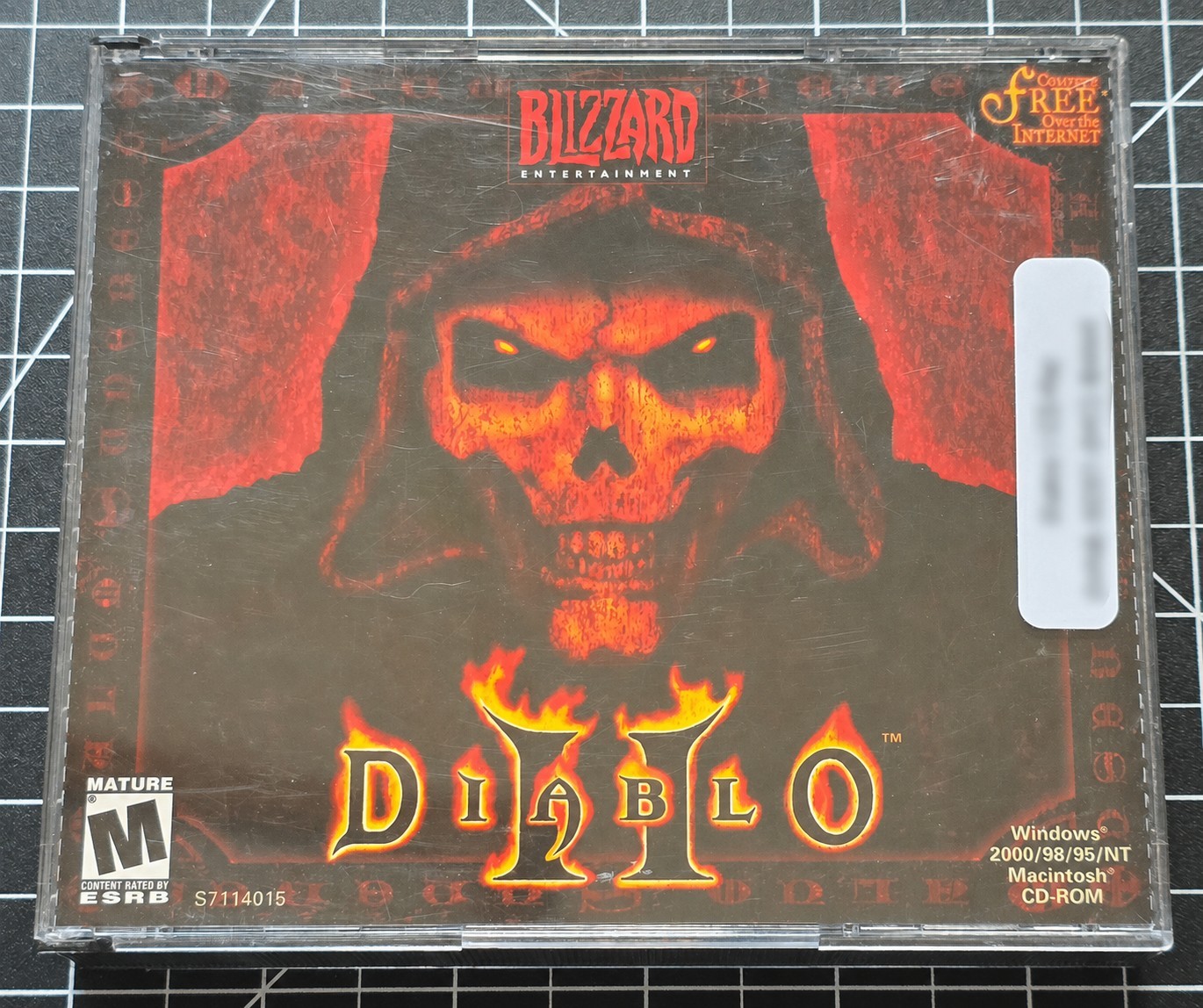 Diablo II PC Mac CD-ROM 3 Disc Set Blizzard Windows Macintosh 2000