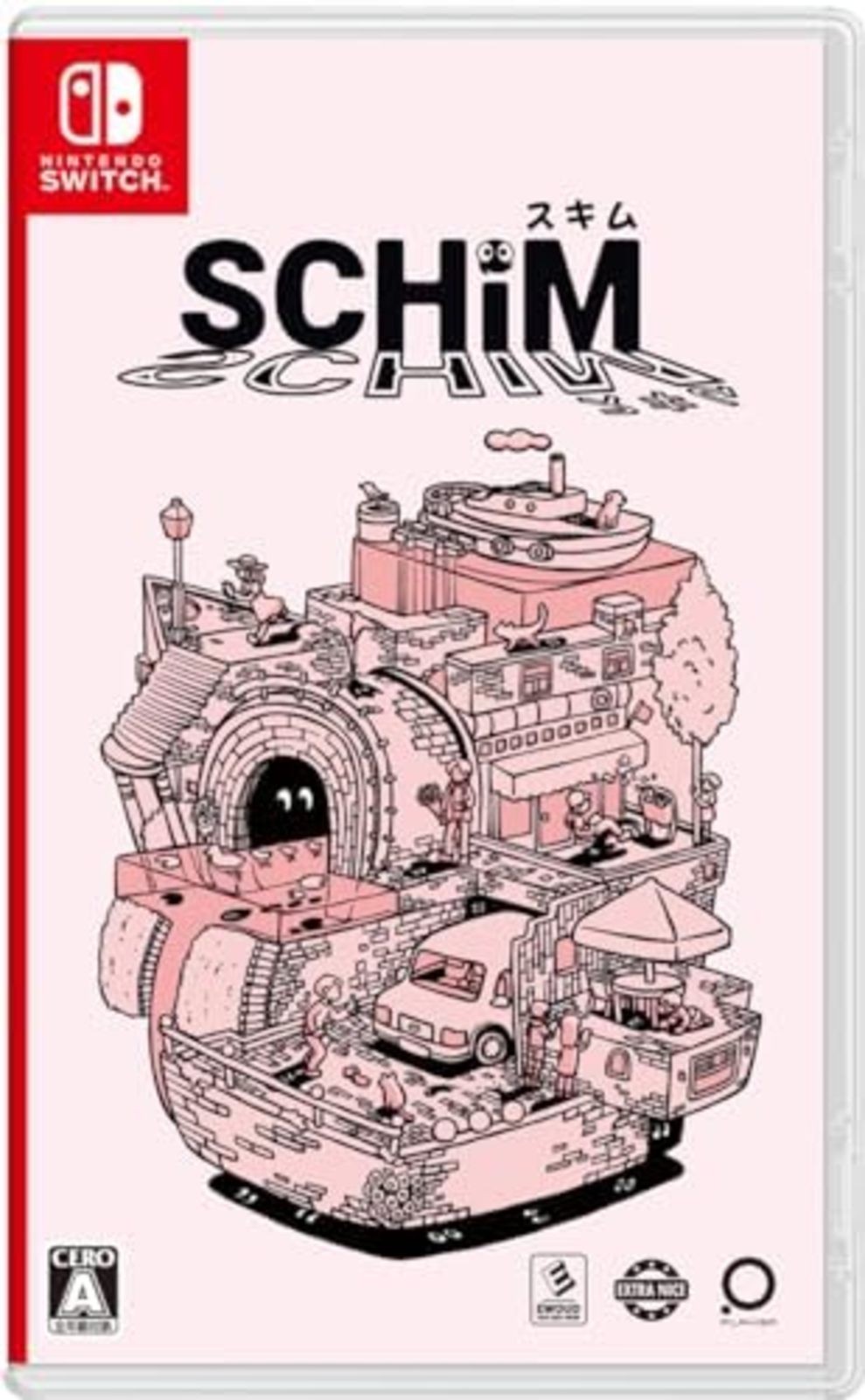 SCHiM Nintendo Switch Playism Permanent Enclosed Bonus Special Sticker F/S Track