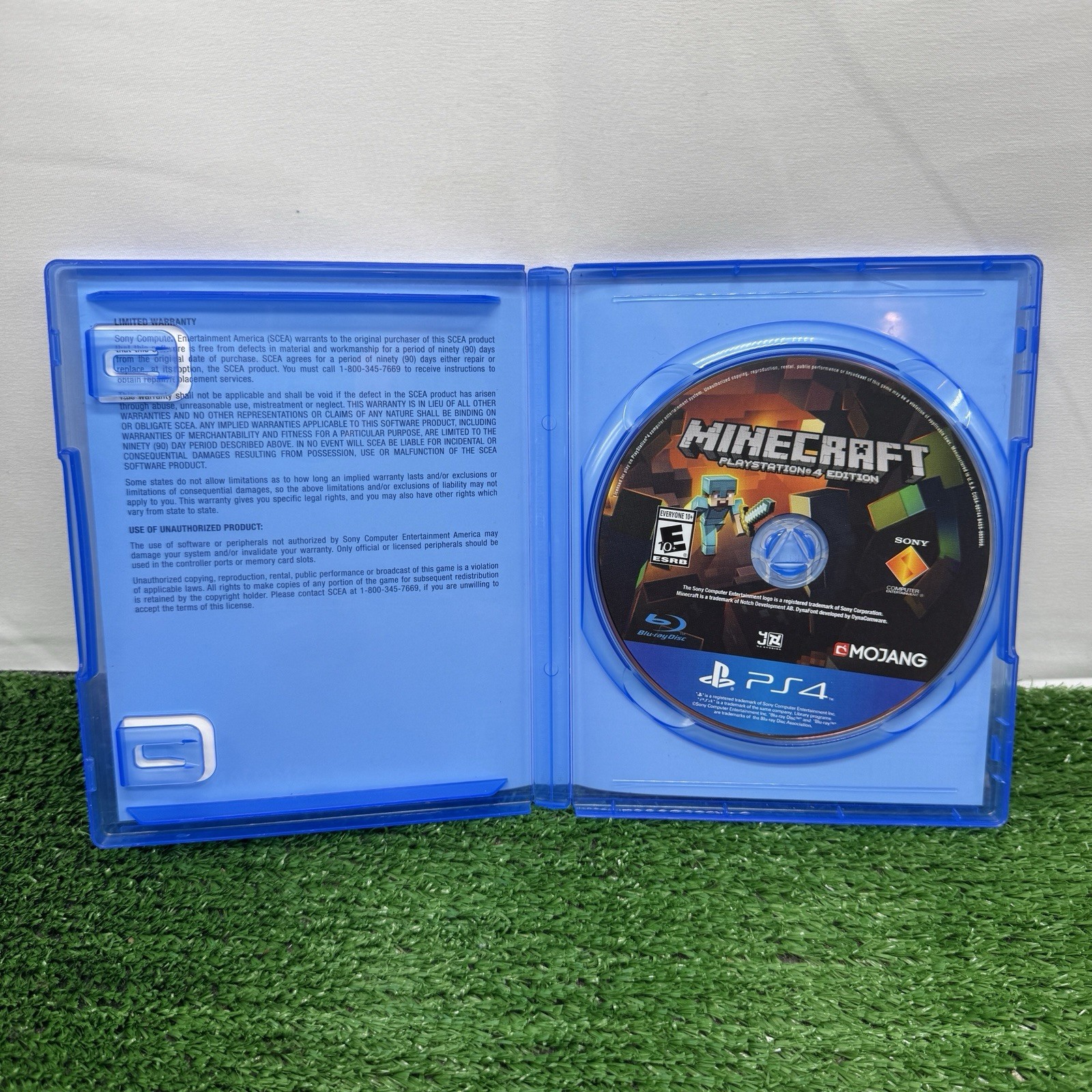 Minecraft PlayStation 4 Edition PS4 2014 Mojang No Manual Tested & Working