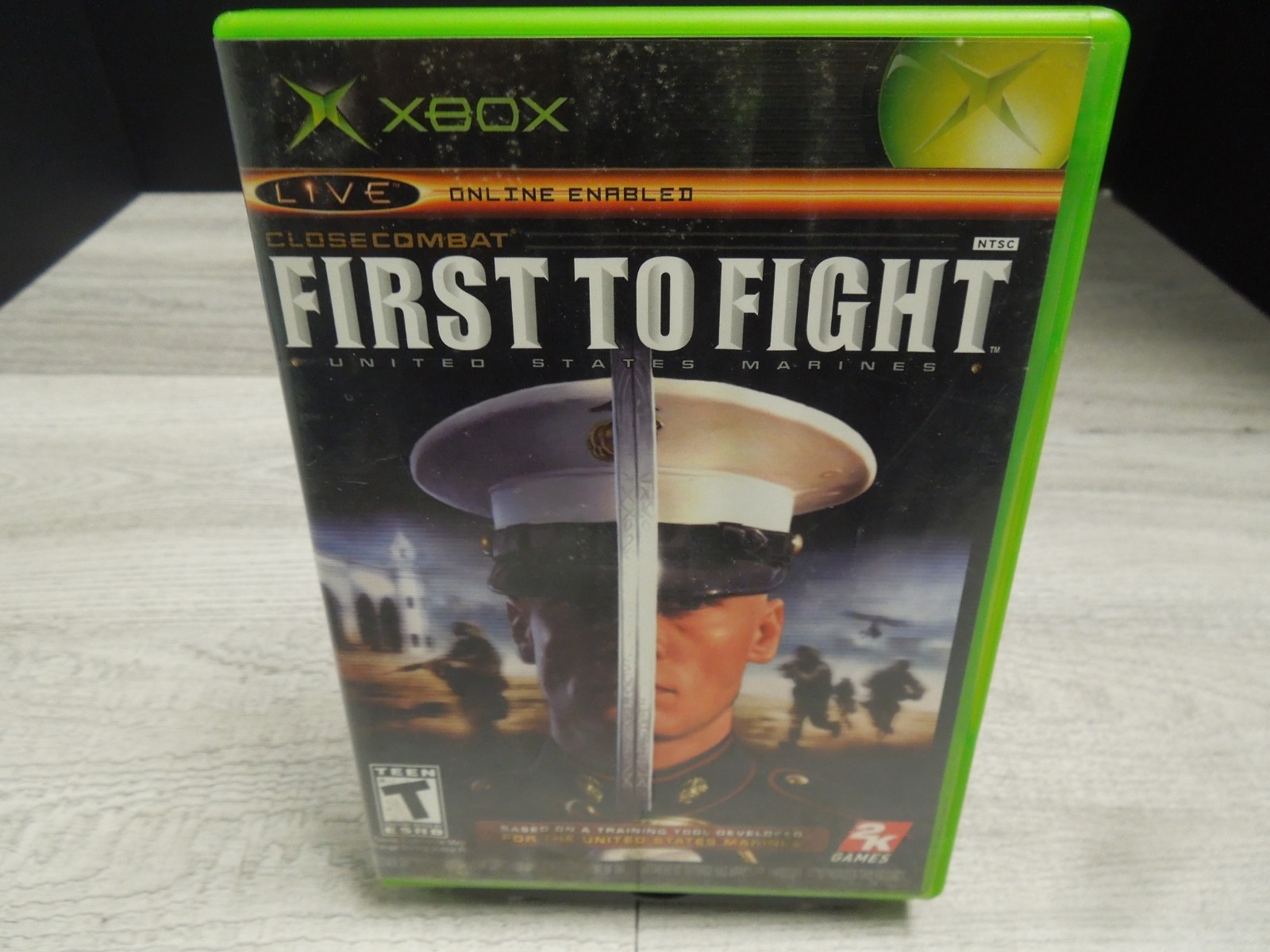 Close Combat: First to Fight 2005 Microsoft Xbox Video Game MISSING MANUAL