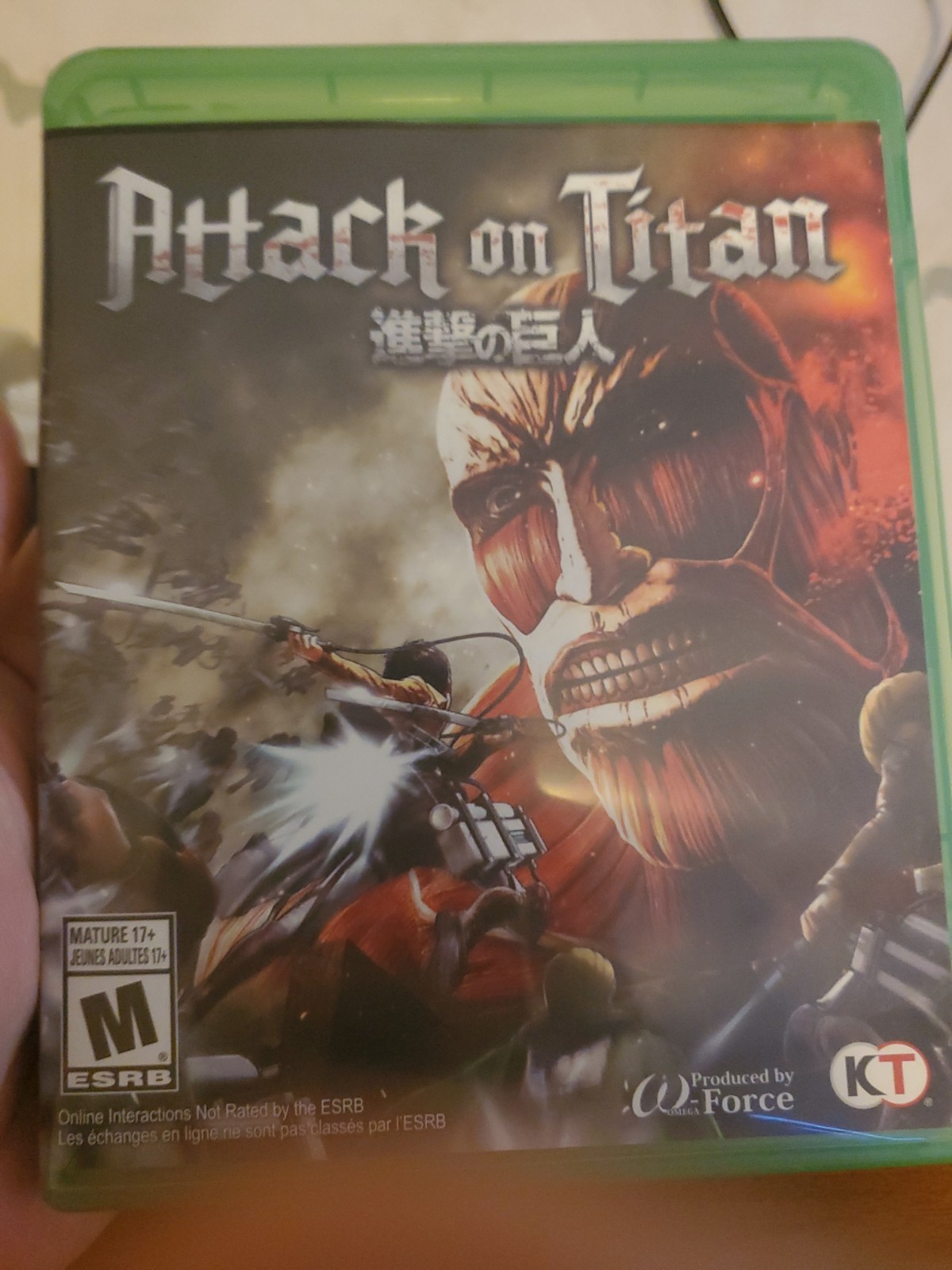 Attack on Titan (Microsoft Xbox One, 2016)
