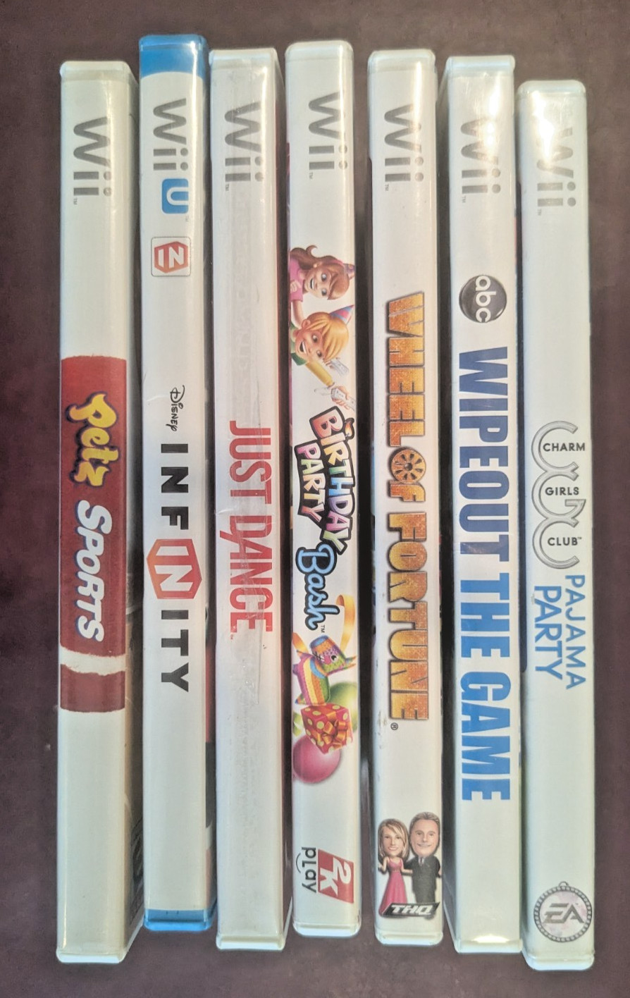 Nintendo Wii Video Games Pre-Owned lot of 7
