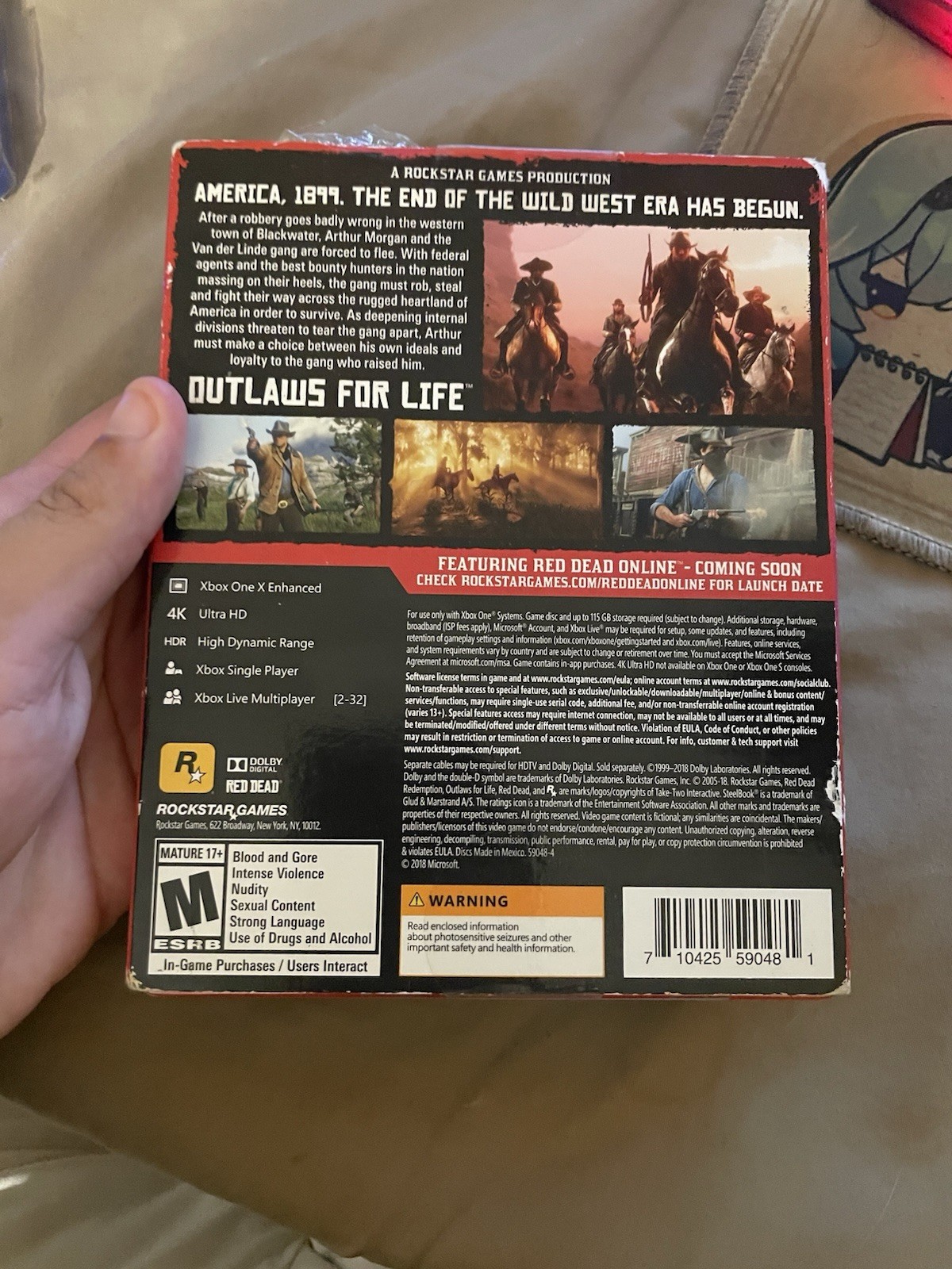 **NEW** Red Dead Redemption 2 Xbox One Steelbook Edition **SEE DESCRIPTION**