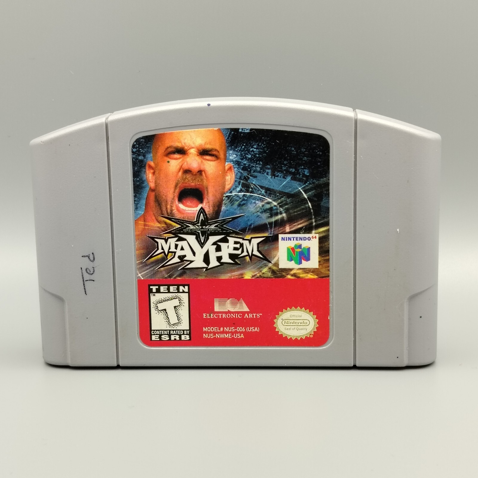 WCW Mayhem (Nintendo 64, 1999) Authentic N64 Tested Working Cartridge Only