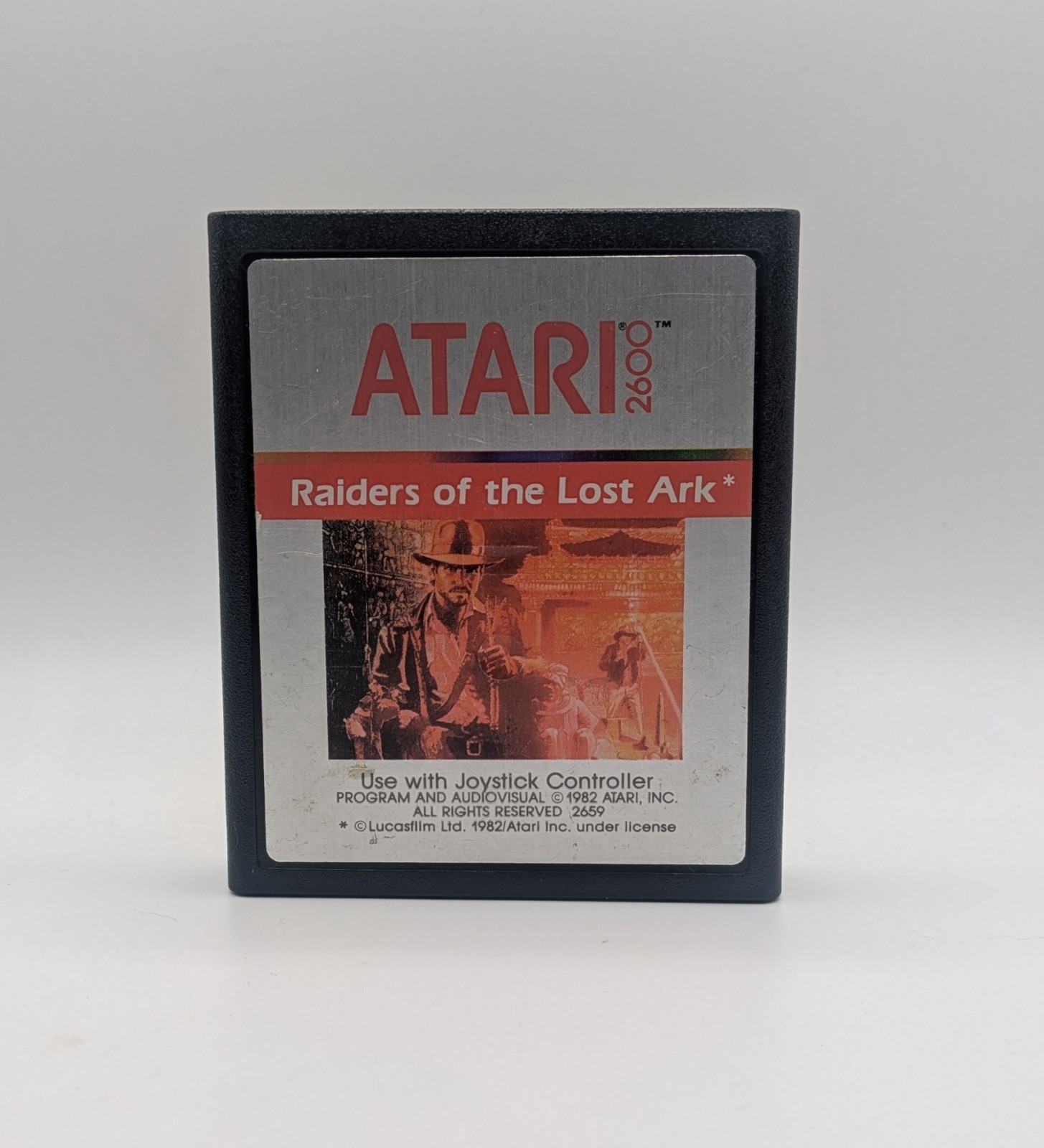 Raiders of the Lost Ark – Atari 2600 (1982) – Video Game Cartridge