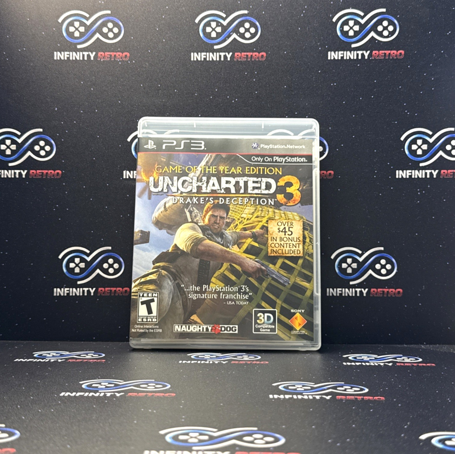 Uncharted 3 Drake’s Deception GOTY PlayStation 3 PS3 CIB Refurbished & Tested