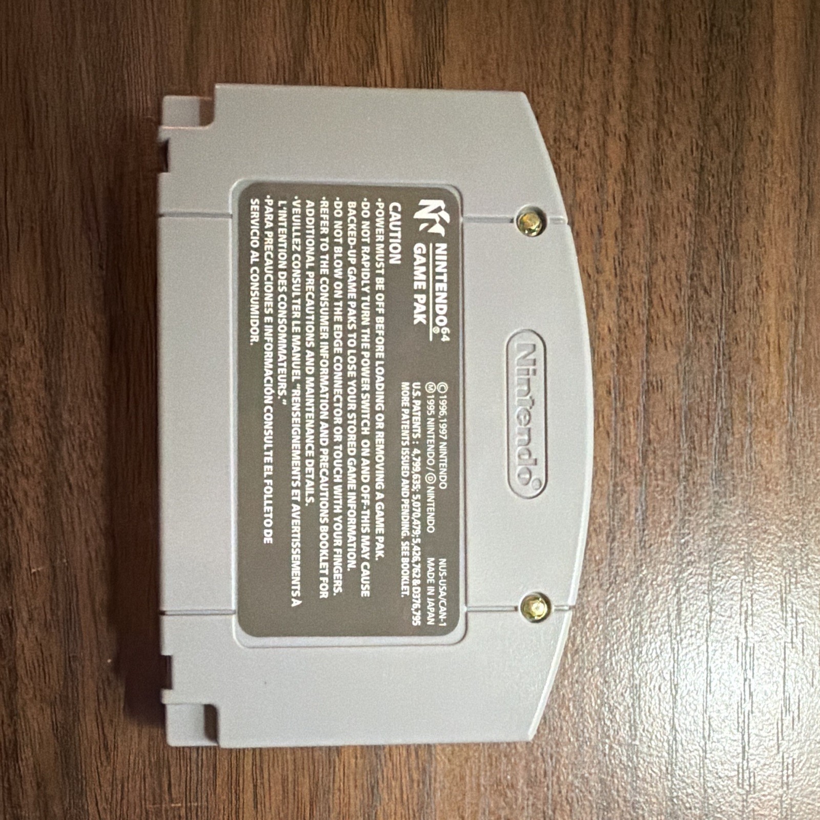 Nintendo Super Smash Bros. N64 Game Pak Cartridge NTSC-U/C Multiplayer 1999