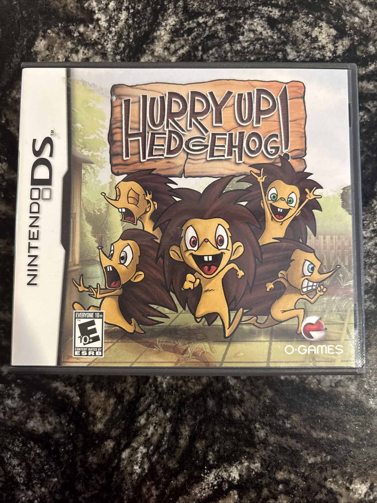 Hurry Up Hedgehog (Nintendo DS, 2009) CIB!