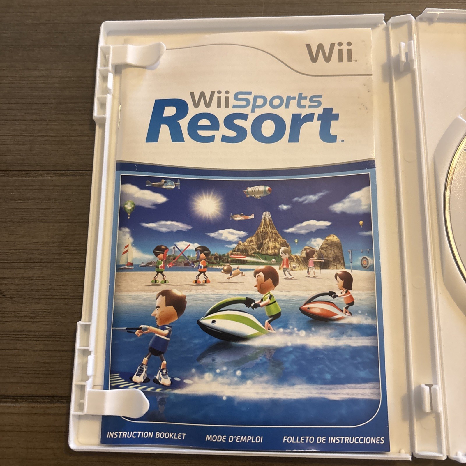 Wii Sports Resort (Nintendo Wii) Complete CIB Tested