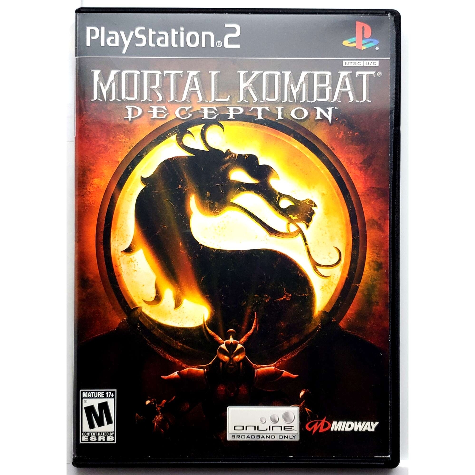 Mortal Kombat Deception – Sony Playstation 2 Pristine 180 Day Guarantee PS2