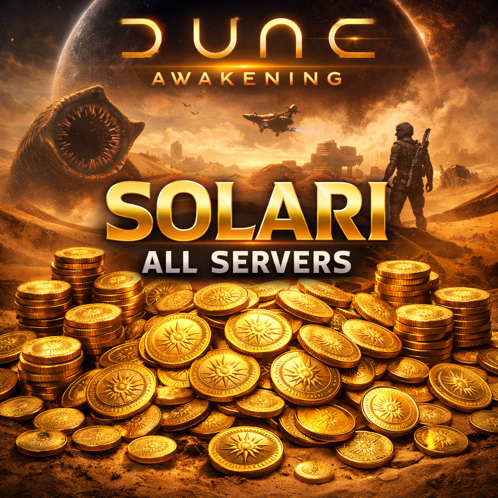 ✨Dune Awakening ✨ SOLARI 100M – 10000M (Any Server)✨