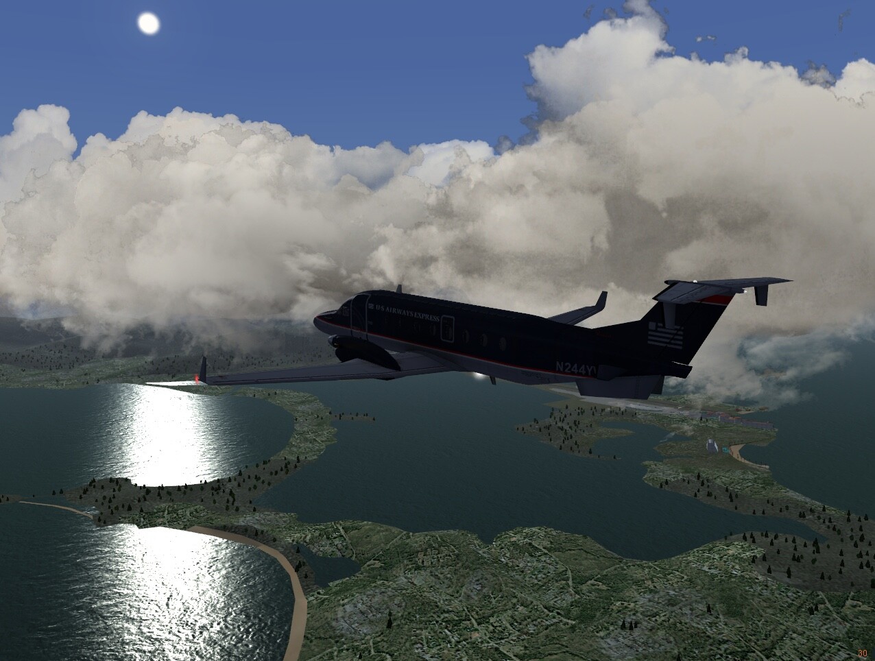 Flight Gear 2023 – Professional Flight Simulator For MAC OS X / Laptop on DVD