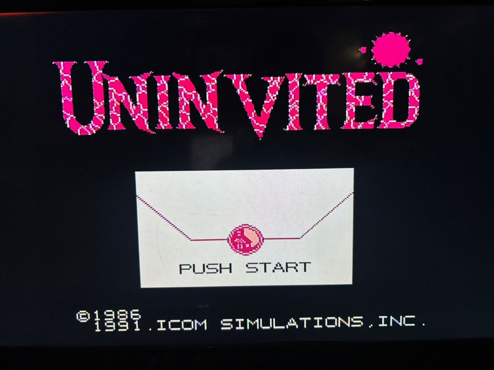 Uninvited (Nintendo Entertainment System, 1991) NES with Box and Inserts