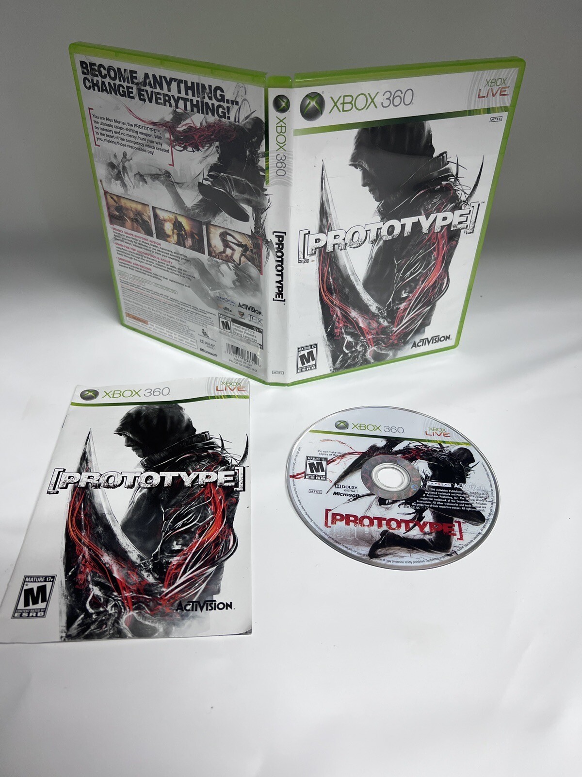 Prototype Xbox 360 Complete In Box Tested