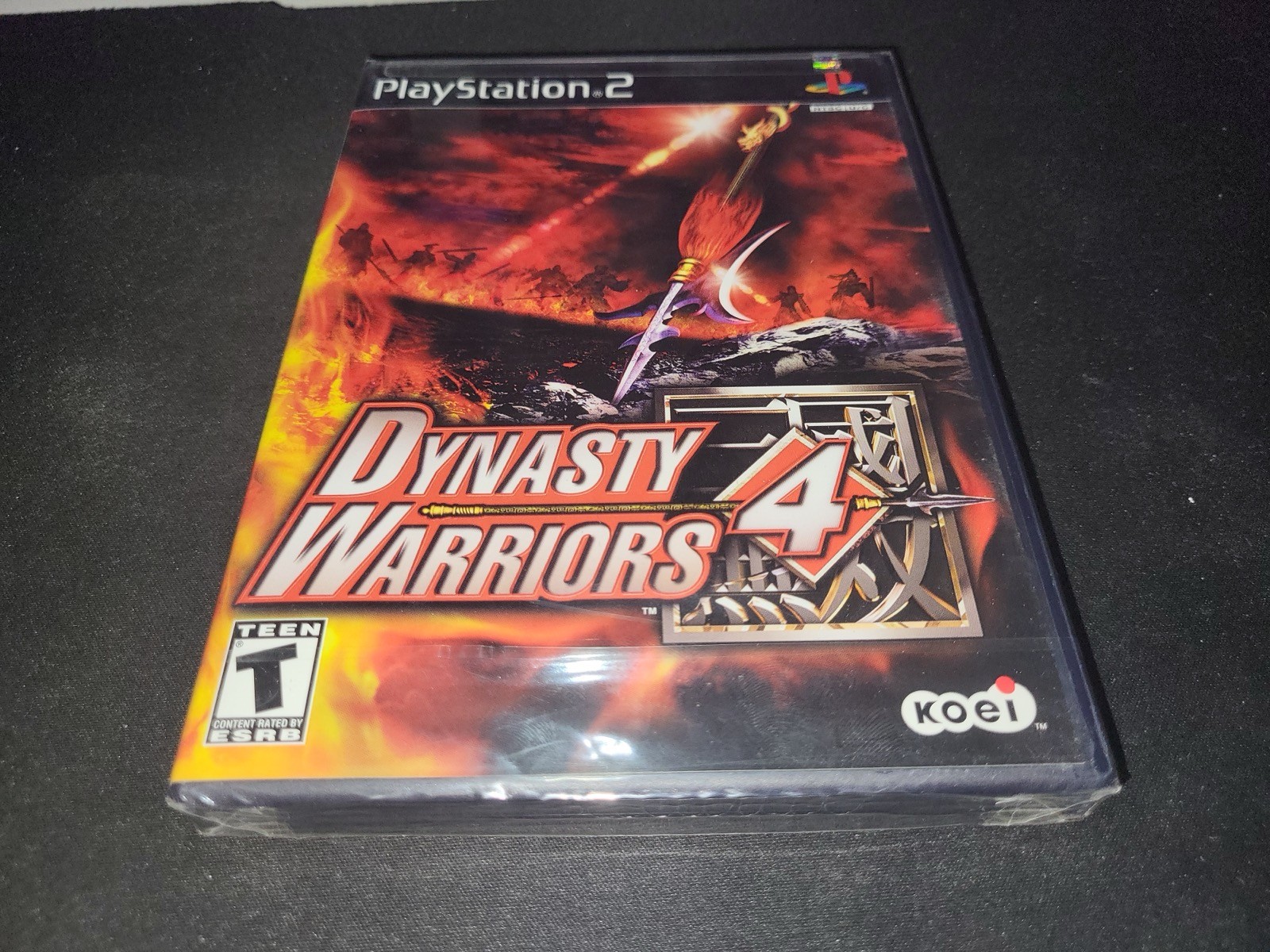Dynasty Warriors 4 Black Label KOEI Sony Playstation 2 PS2 Brand NEW SEALED!
