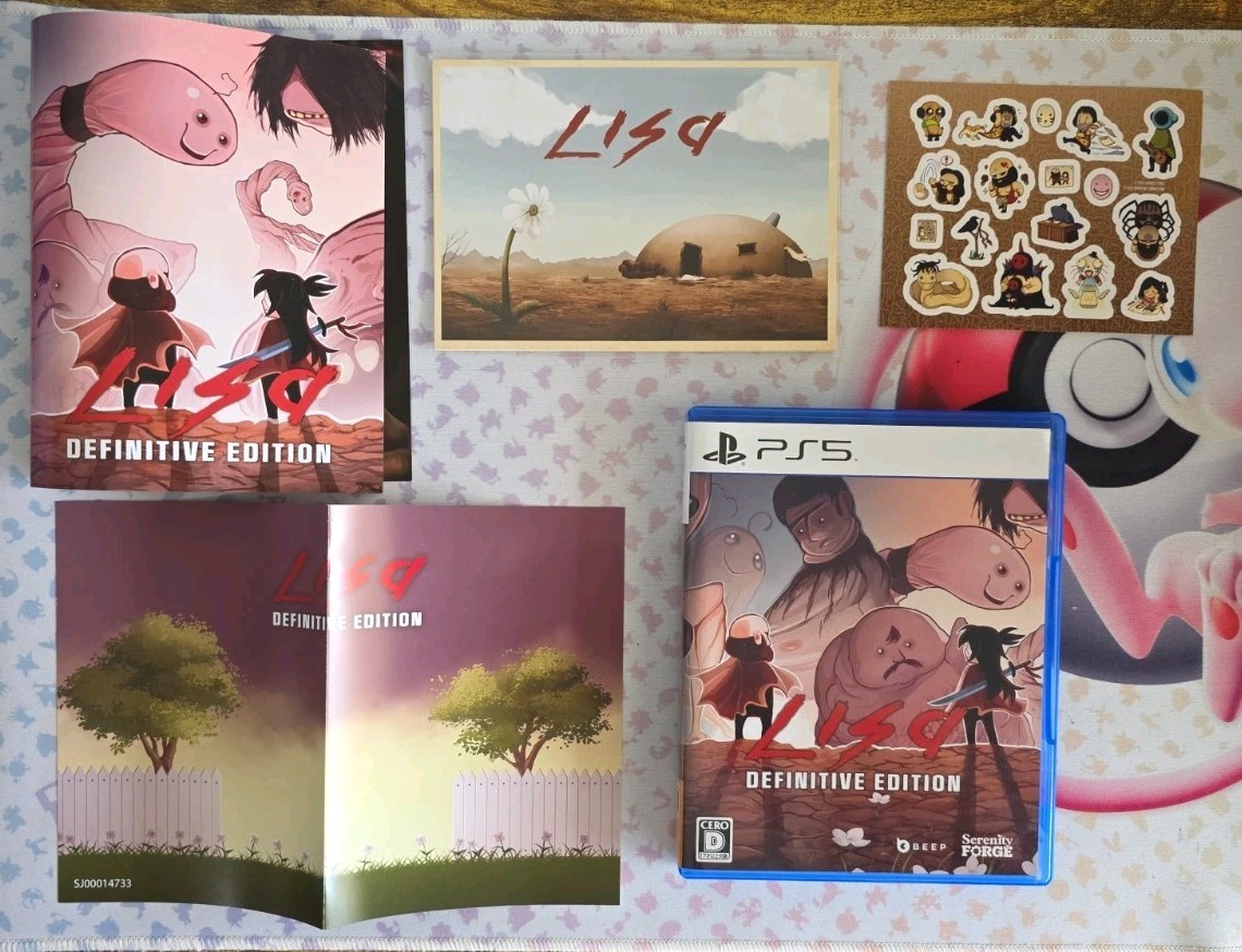 LISA: Definitive Edition (PS5) – With English & Extras – RARE – SHIPS TODAY!