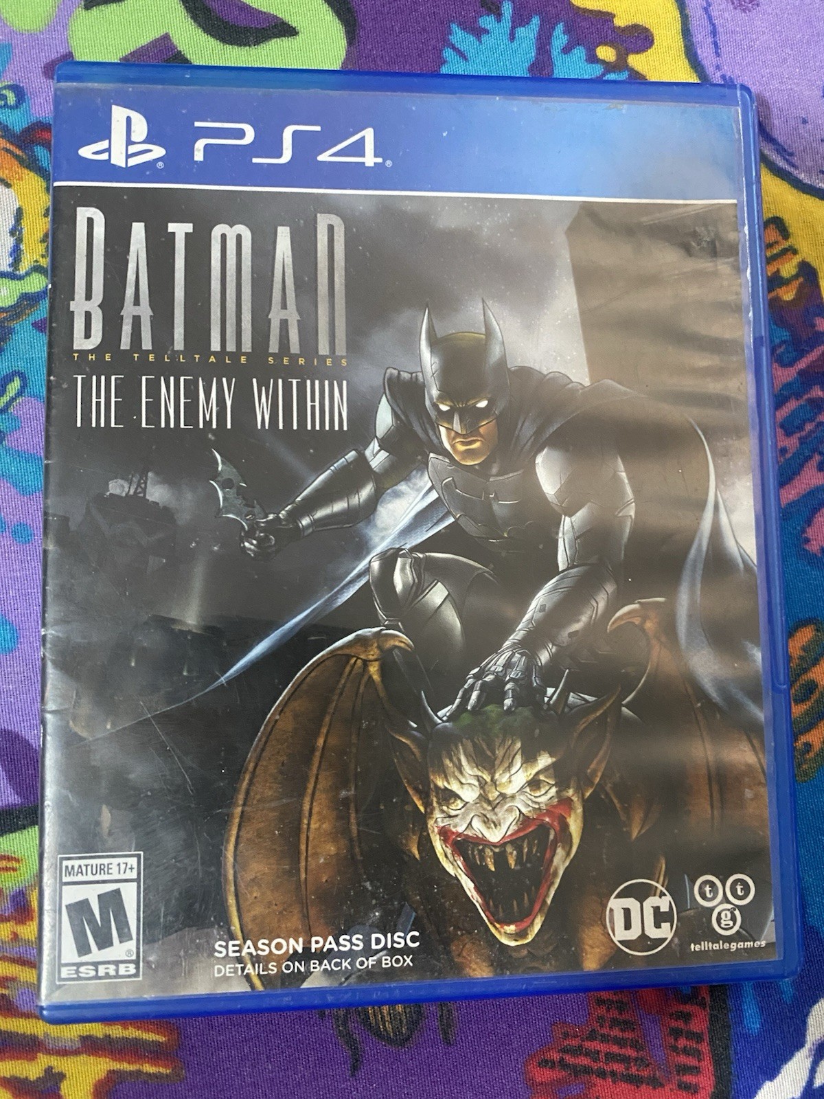 Batman: The Enemy Within — The Telltale Series (PlayStation 4, 2017) Disc Only