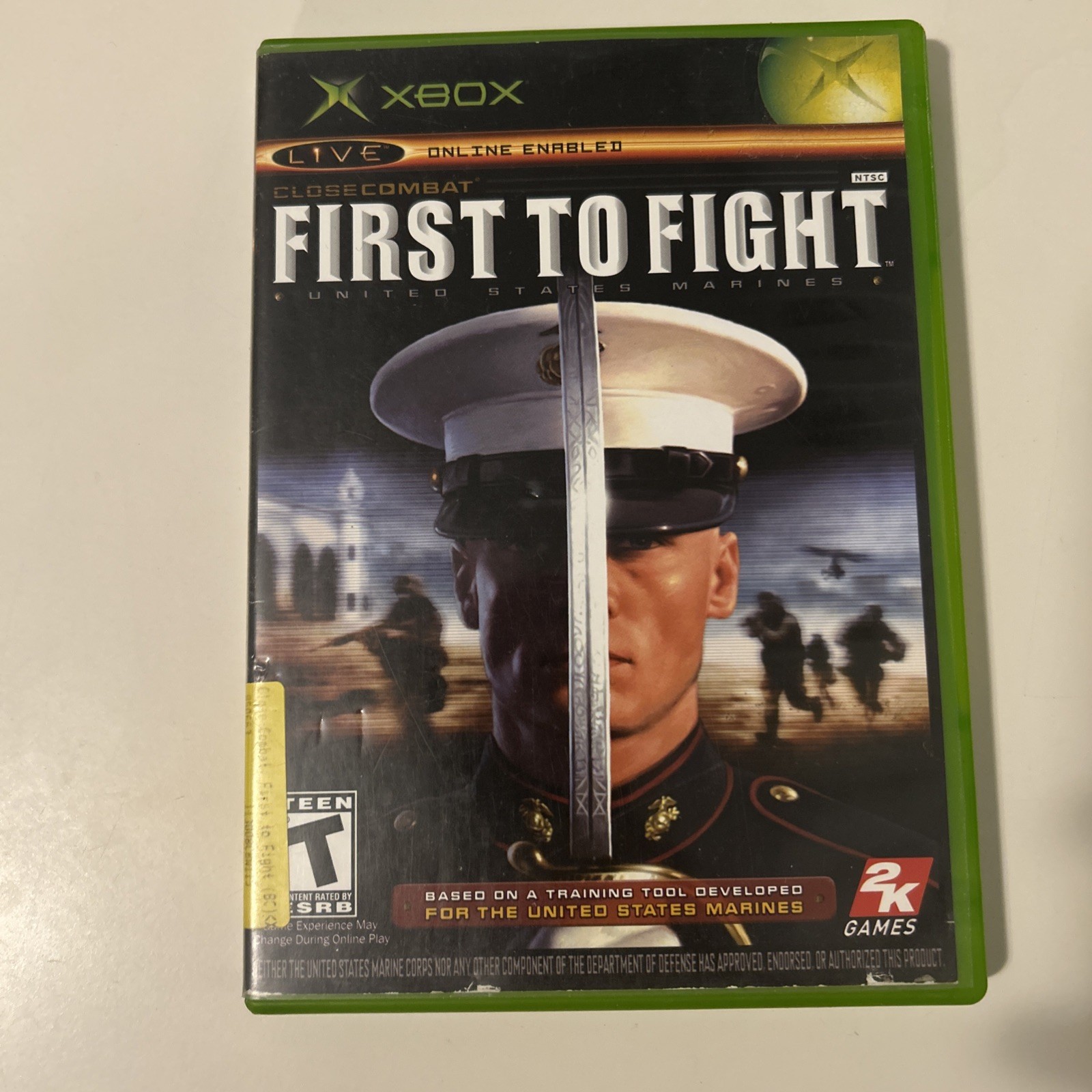 Close Combat: First to Fight Microsoft Xbox 2005 Complete in Box