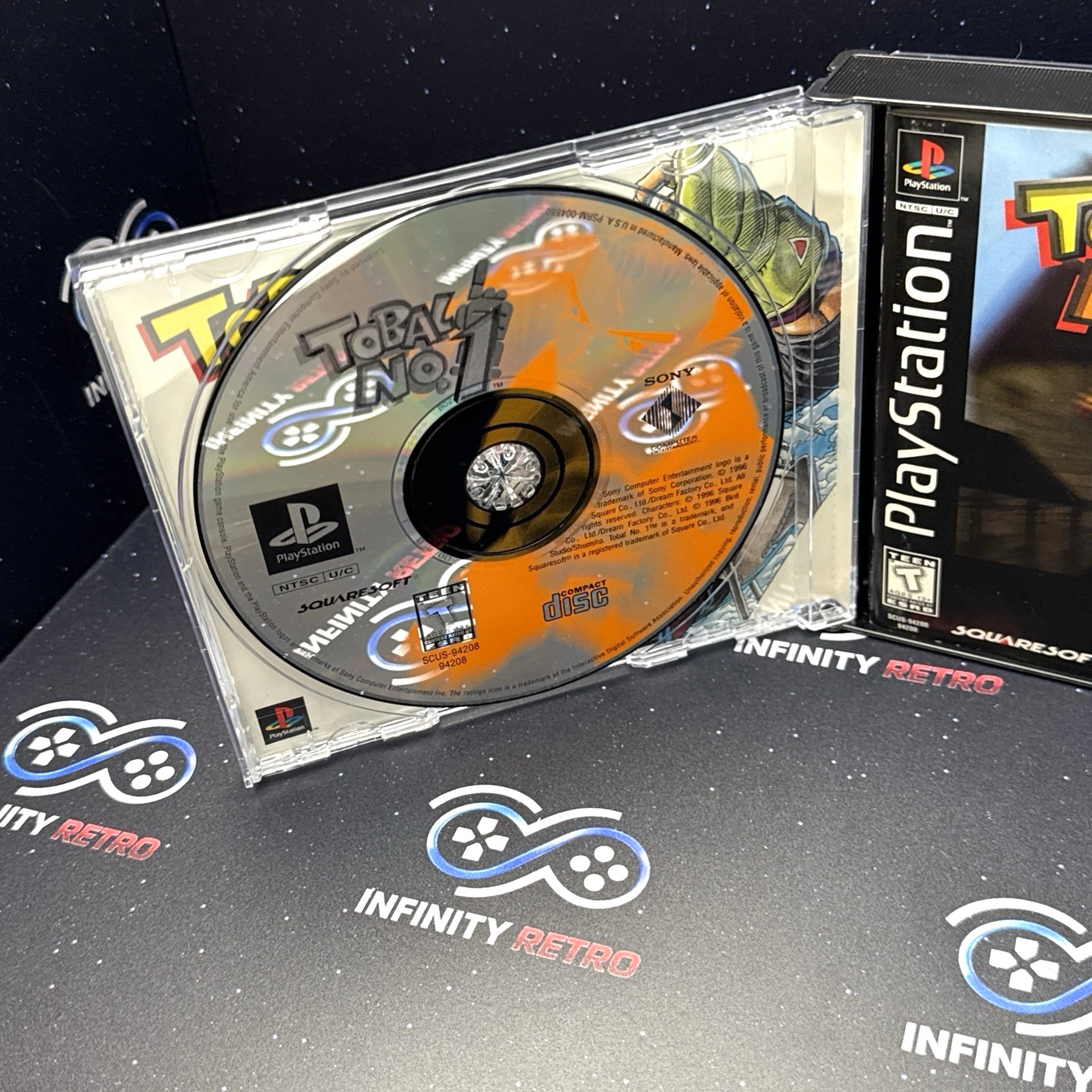 Tobal No. 1 Sony PlayStation 1 PS1 CIB With Sampler CD Refurbished & Tested
