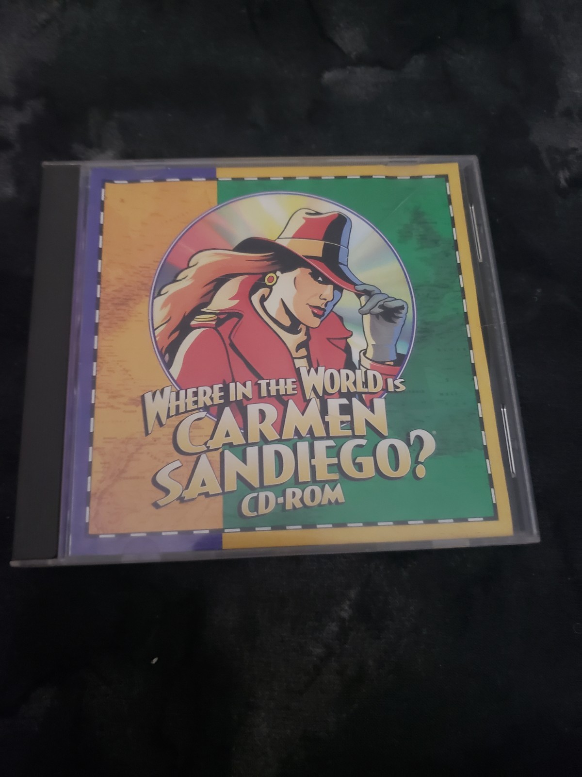 Where in the World is Carmen SanDiego? Vintage Game PC CD-ROM Brøderbund